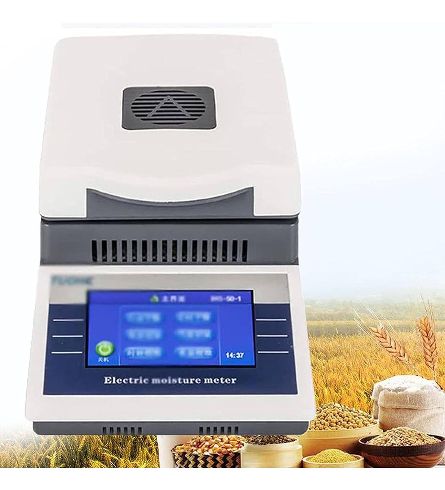 MOXAC 50GX0.001G Halogen Heating Laboratory Analyzer - Fast Moisture Test 0.02% Readability LCD Touchscreen USB & RS232 Connections - Buy Online on GoSupps.com