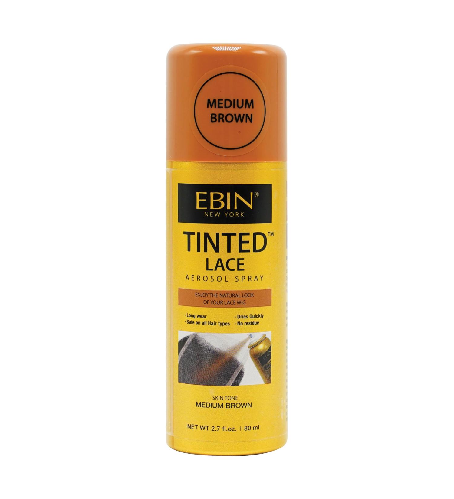 Spray - Medium Brown 2.7fl.oz/80ml | Seamless Lace Blending Quick-Dry Formula Natural Finish for Lace Front Wigs - Buy Online on GoSupps.com