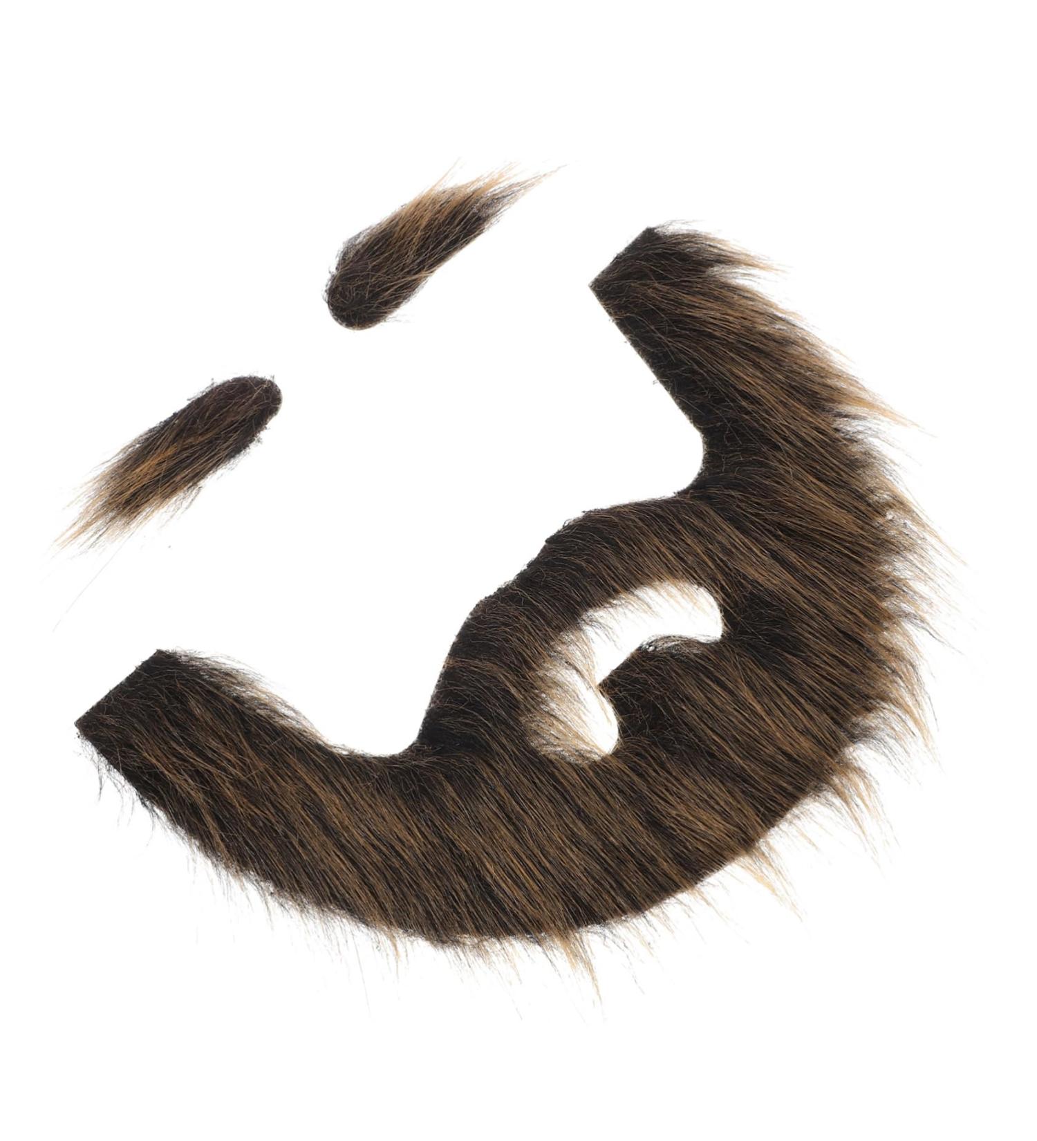 NULYLU 1 Set Beard Dress up Realistic Mustache Full Beard Mustache Beards for Costumes Beard Prop Plush - Buy Online on GoSupps.com