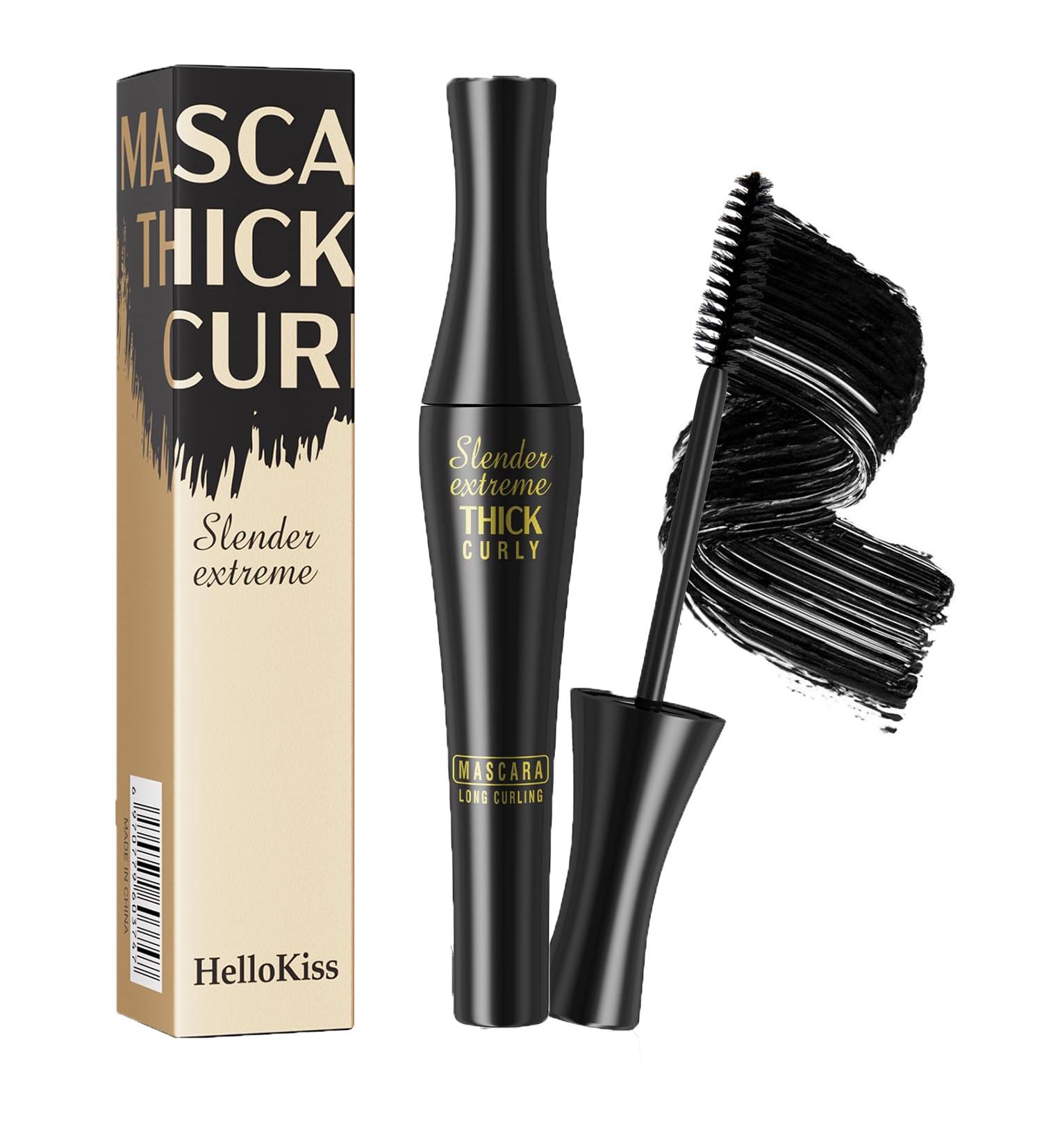 BEENLE Mascara waterproof volume eye black black durable eye black black natural volume and length antilubrication no flakes no clumps use all day - Buy Online on GoSupps.com