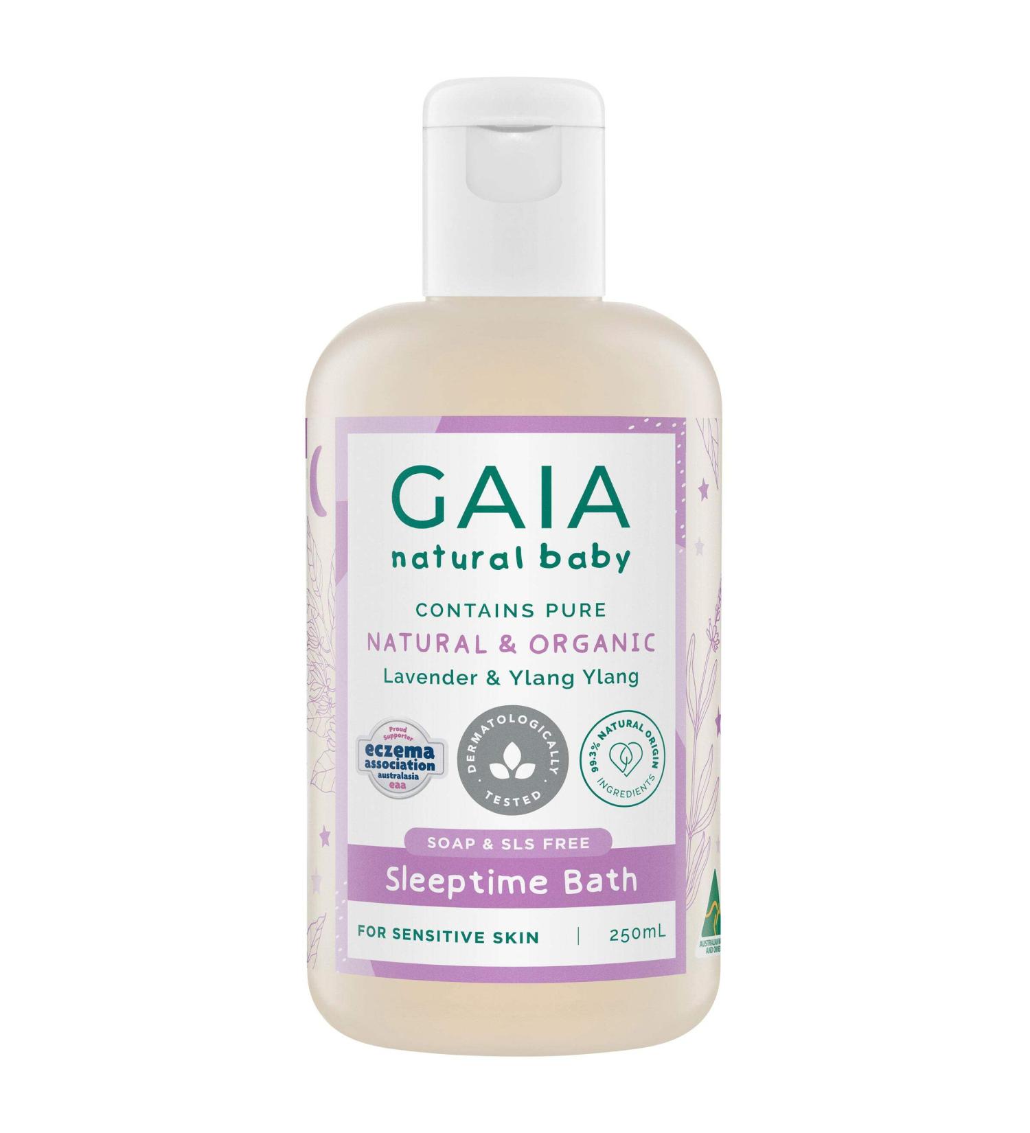 Gaia Sleep Time Bath Wash 250Ml - Buy Online on GoSupps.com