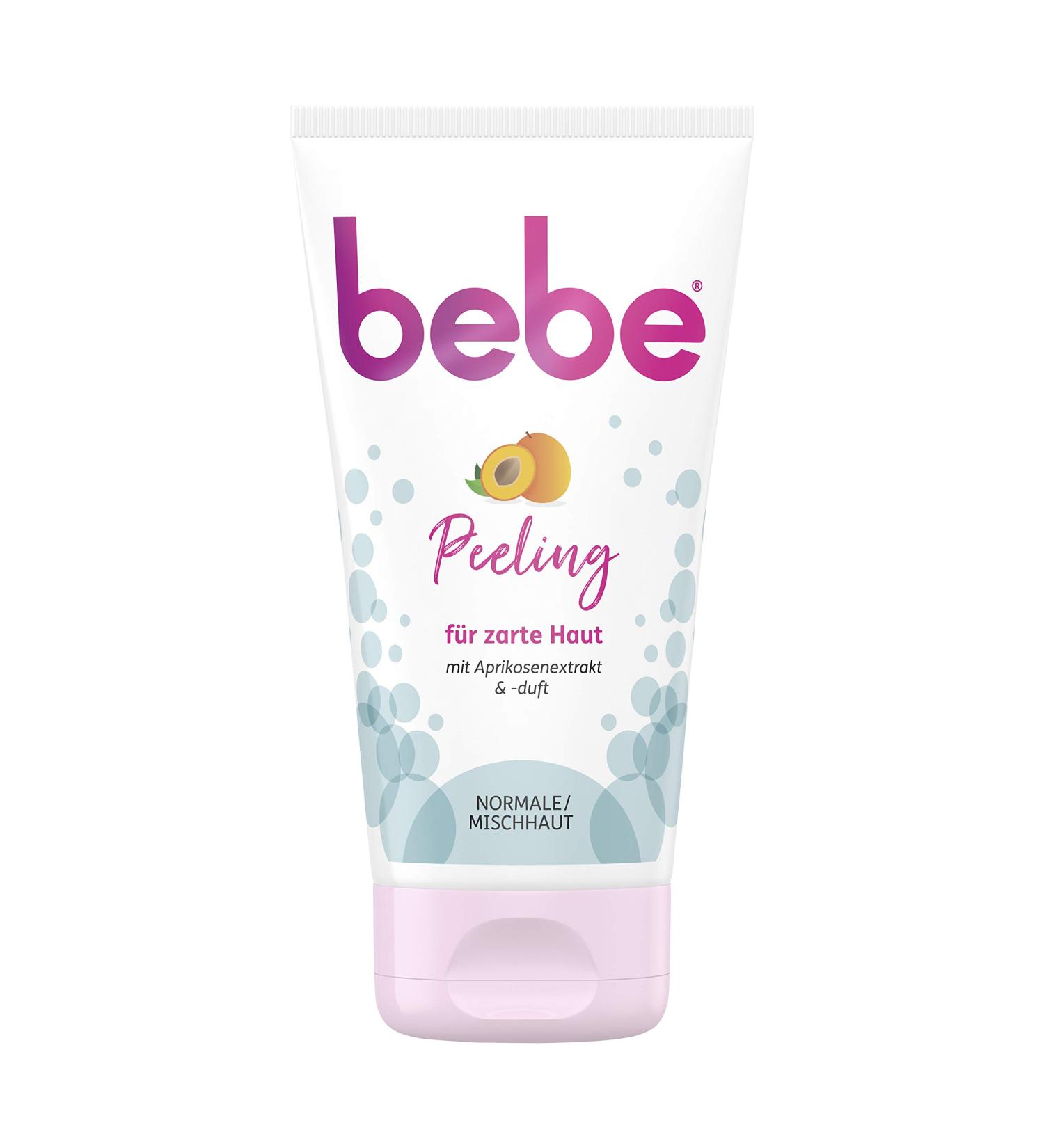 Bebe Facial Cleansing - Gentle Peeling with Apricot Extract for Normal & Combination Skin | 150 ml - International Shipping Available - Buy Online on GoSupps.com