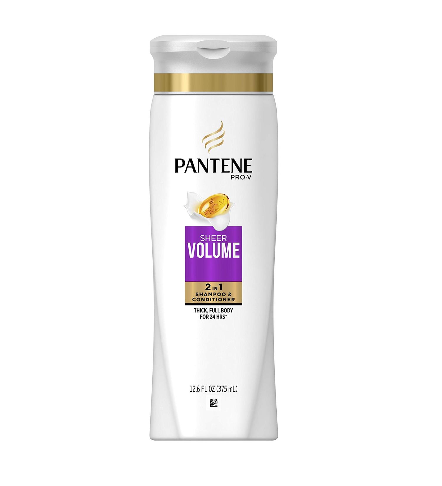 Buy Pantene Pro-V 2 in 1 Shampoo & Conditioner for Sheer Volume with Collagen - 12.6 oz | International Shipping Available - Buy Online on GoSupps.com