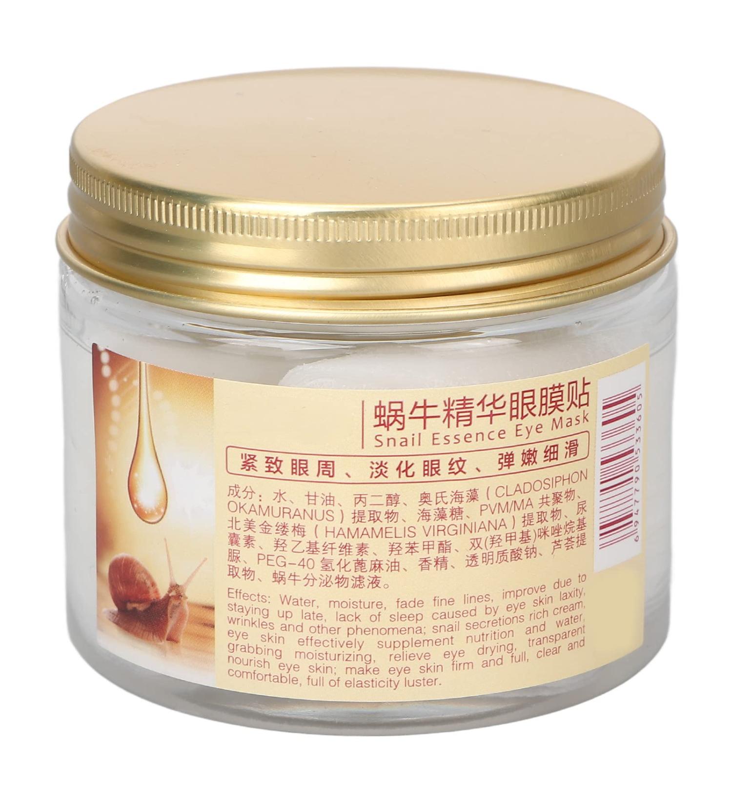 40 Pairs Snail Serum Eye Masks - Portable Skin Tightening & Moisturizing for Swollen Eyes & Dark Circles | Shop Internationally - Buy Online on GoSupps.com