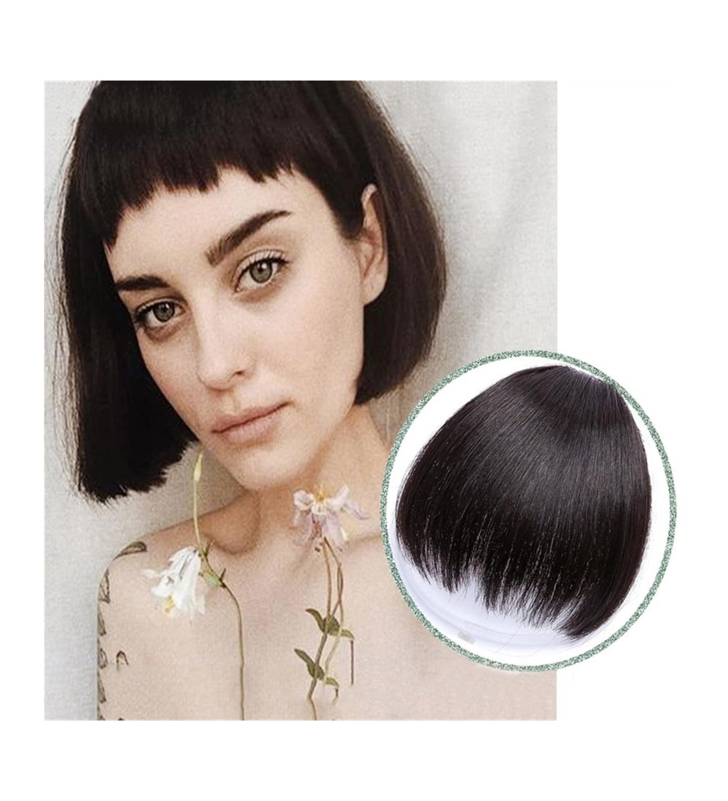 Bangs Hair Clip Women Fake Synthetic Hair Bangs Extensions Clip In Bangs Flat Bangs Irregularity Fashion Fringe Hair Extension Fancied Fringe Hair Bangs Clip in Hair (Color : 4 irregularity) - Buy Online on GoSupps.com