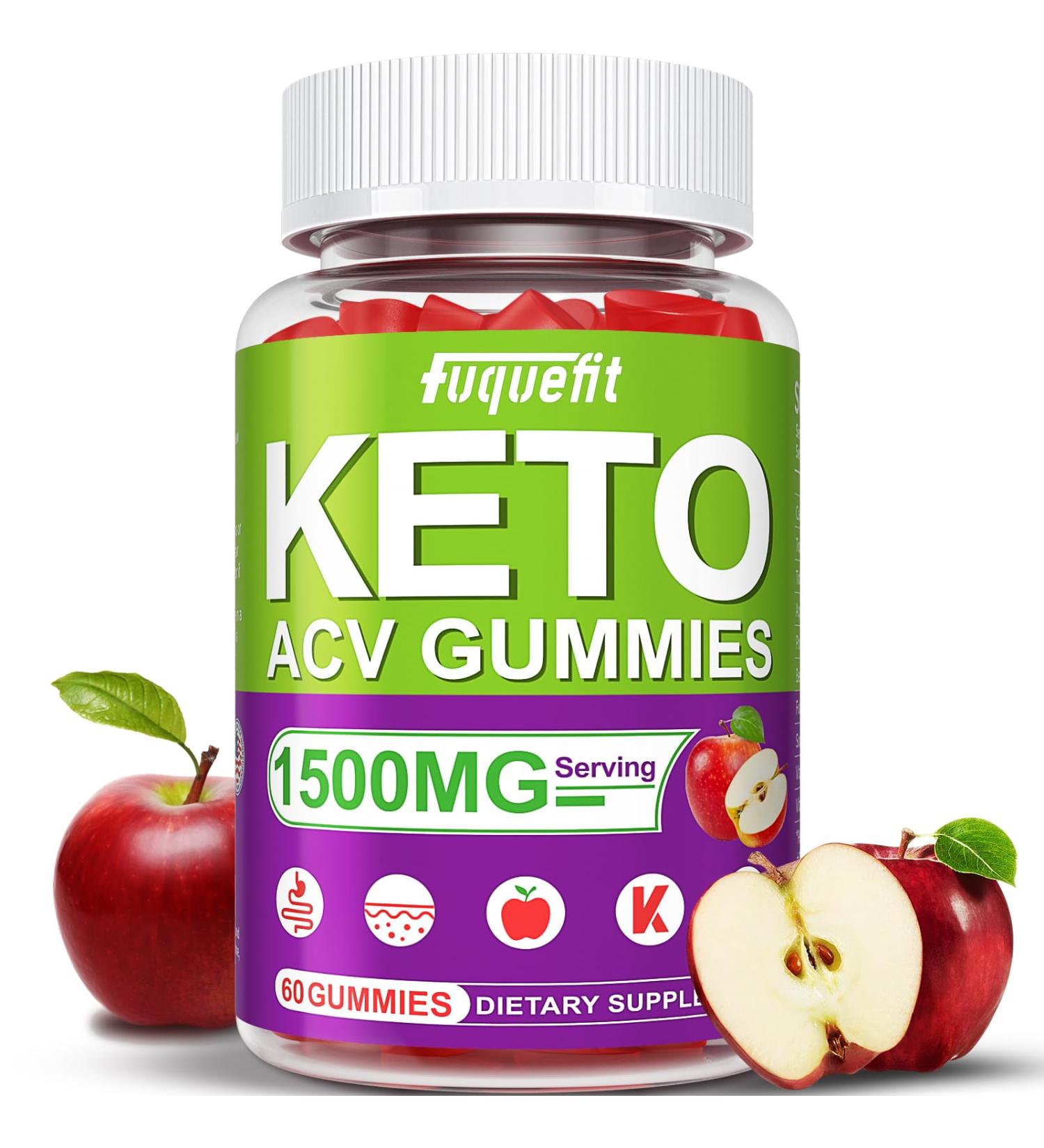 Buy Keto ACV Gummies | Advanced Formula with B12 & Beet Juice | 60 Count - Best for Weight Loss & Energy Boost - Buy Online on GoSupps.com