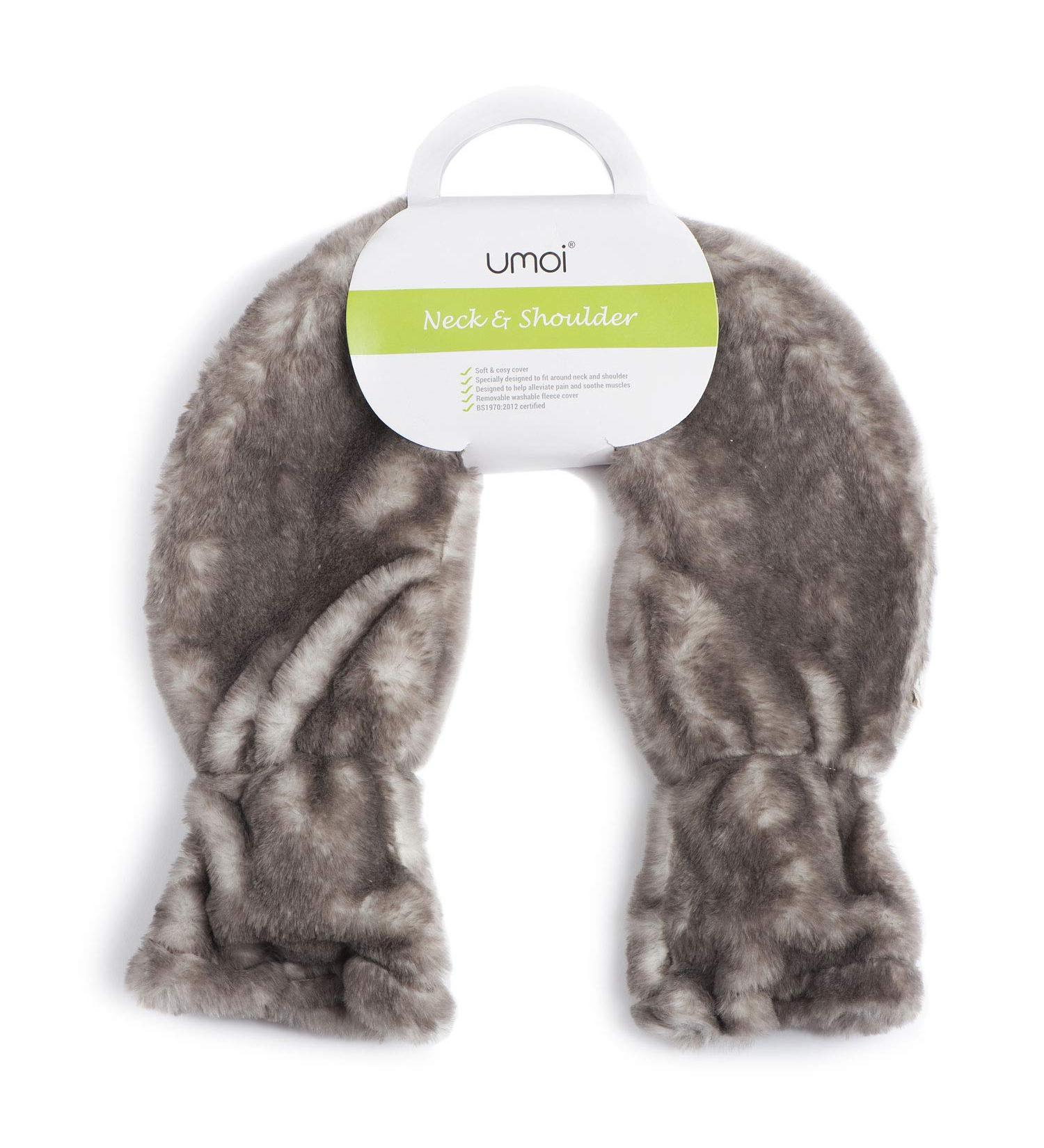 Premium PVC Hot Water Bottle for Shoulder & Neck | High-Quality Fur Cover | BS1970:2012 Certified - Buy Online on GoSupps.com