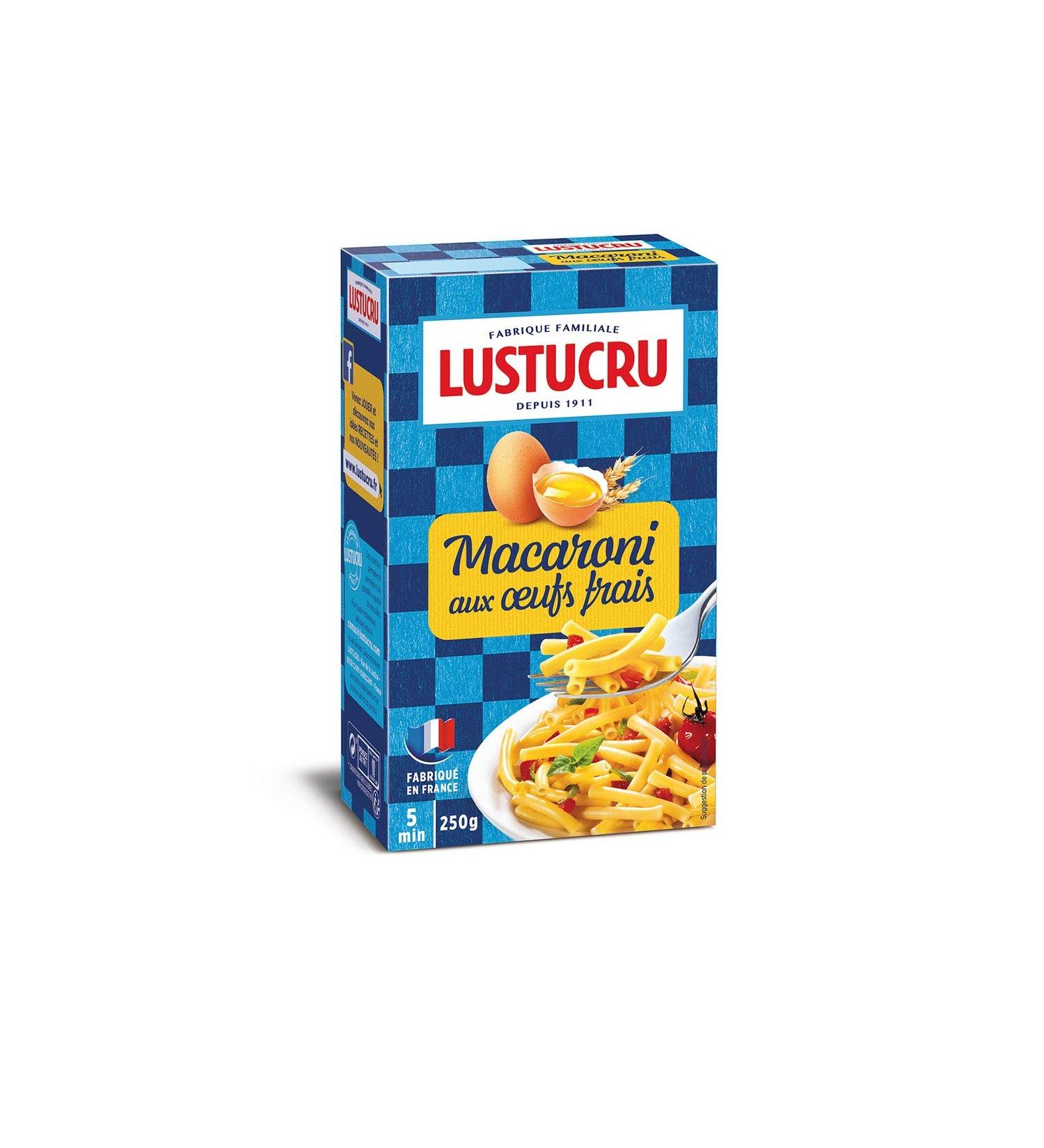 LUSTUCRU LUSTUCRU Macaroni Pasta 250 g Box