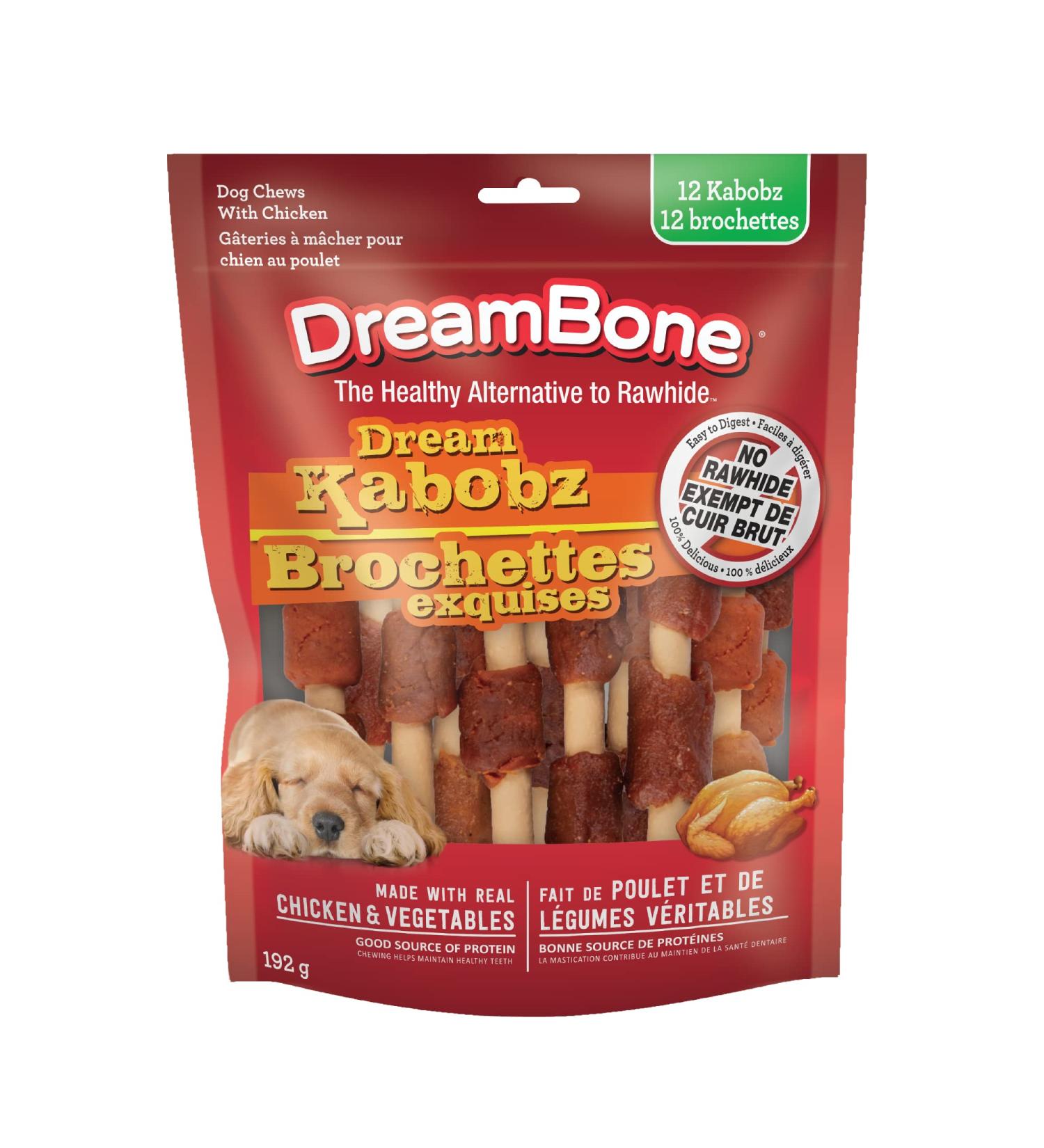 DreamBone Kabobz 12ct 6.7oz 192g 192 g (Pack of 1) DreamBone Kabobz 12ct 6.7oz 192g - Buy Online on GoSupps.com