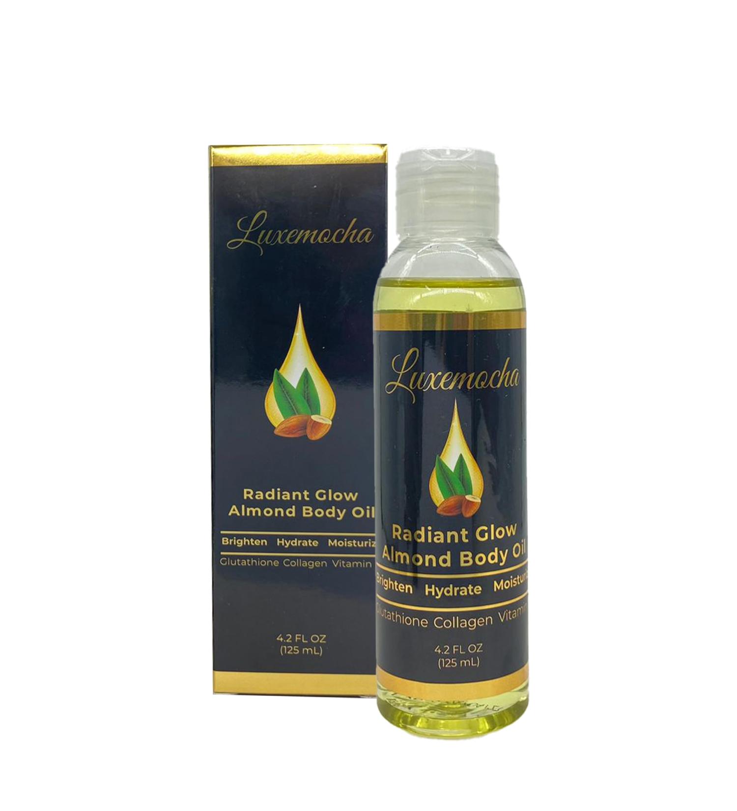 Skin Brightening Body Oil with Collagen & Glutathione | Even Skin Tone Reduce Fine Lines 125ml | International Shipping - Buy Online on GoSupps.com