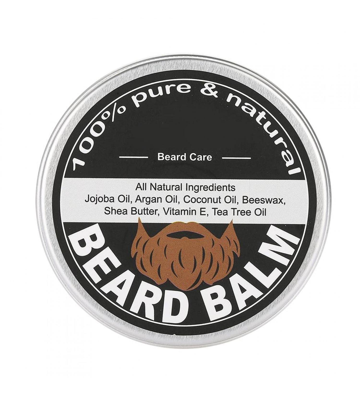 60g Beard Balm & Beard Care Set - Moisturizing Cream & Styling Butter for Men | Beard Mania - Buy Online on GoSupps.com