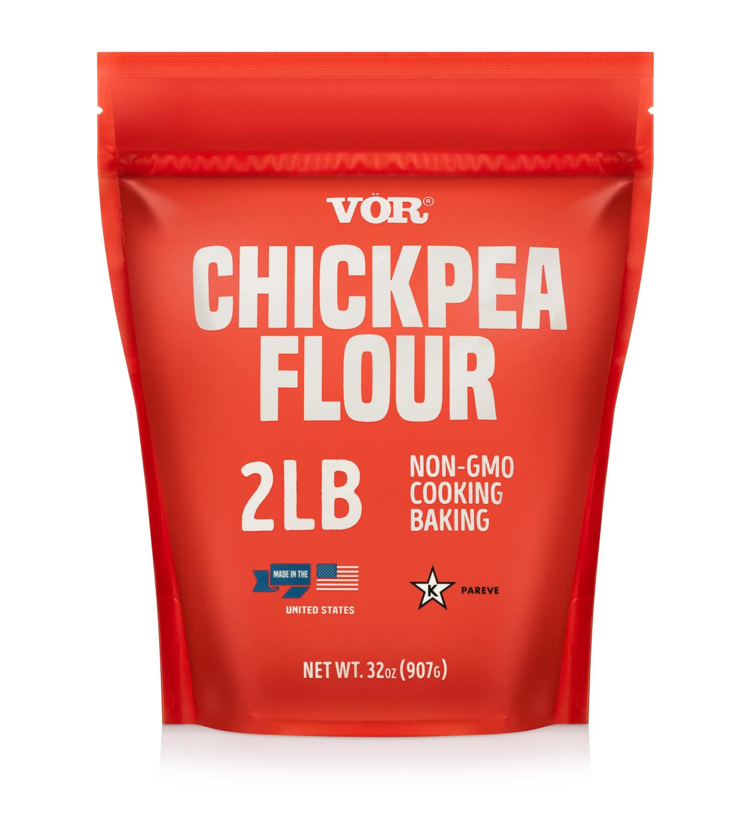 Vr Pure Chickpea Flour 2lbs - Gluten Free & Non GMO Garbanzo Bean Flour - Buy Online on GoSupps.com