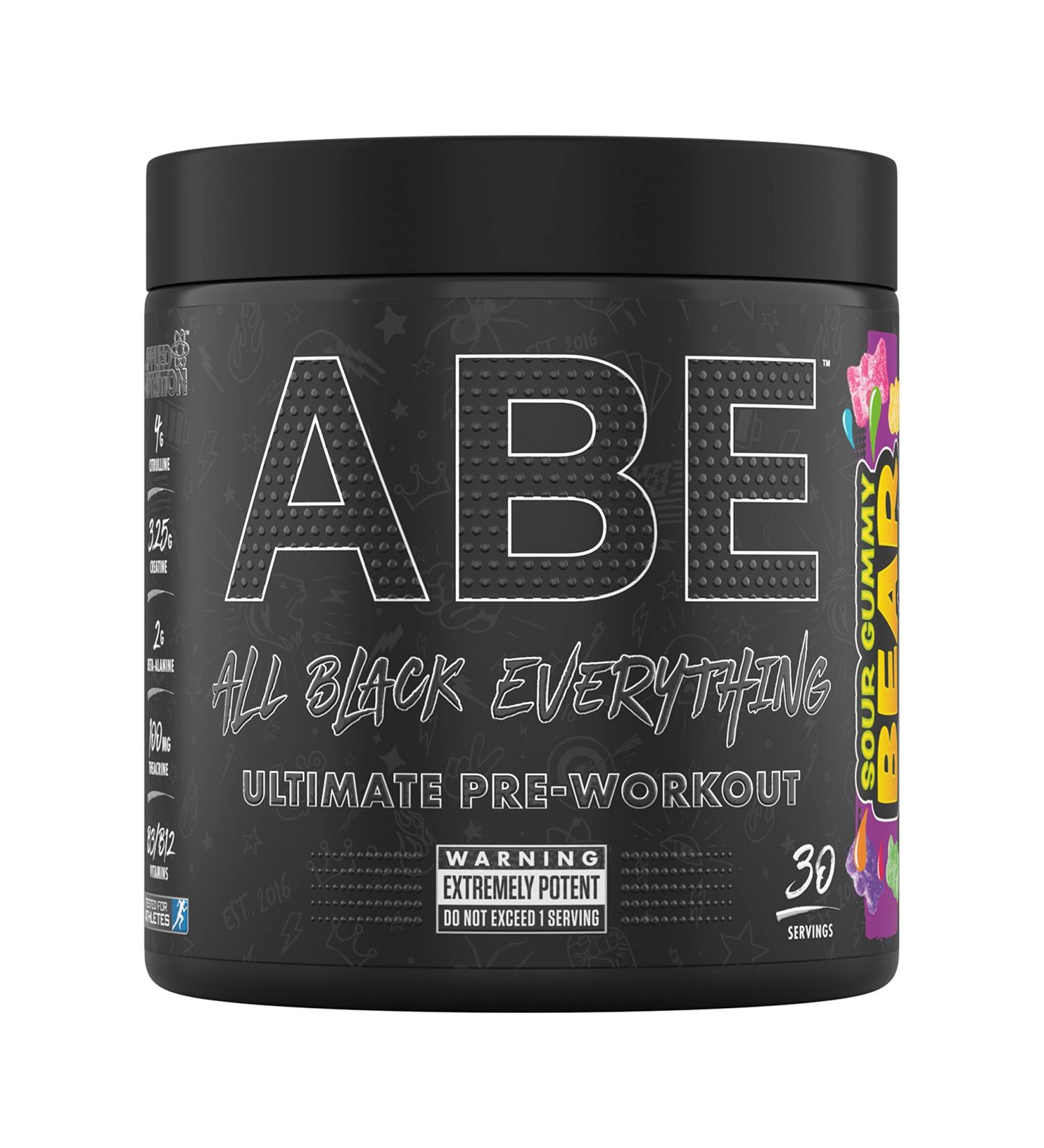 Applied Nutrition ABE Pre Workout - Sour Gummy Bear Flavor - 30 Servings - Buy Online on GoSupps.com