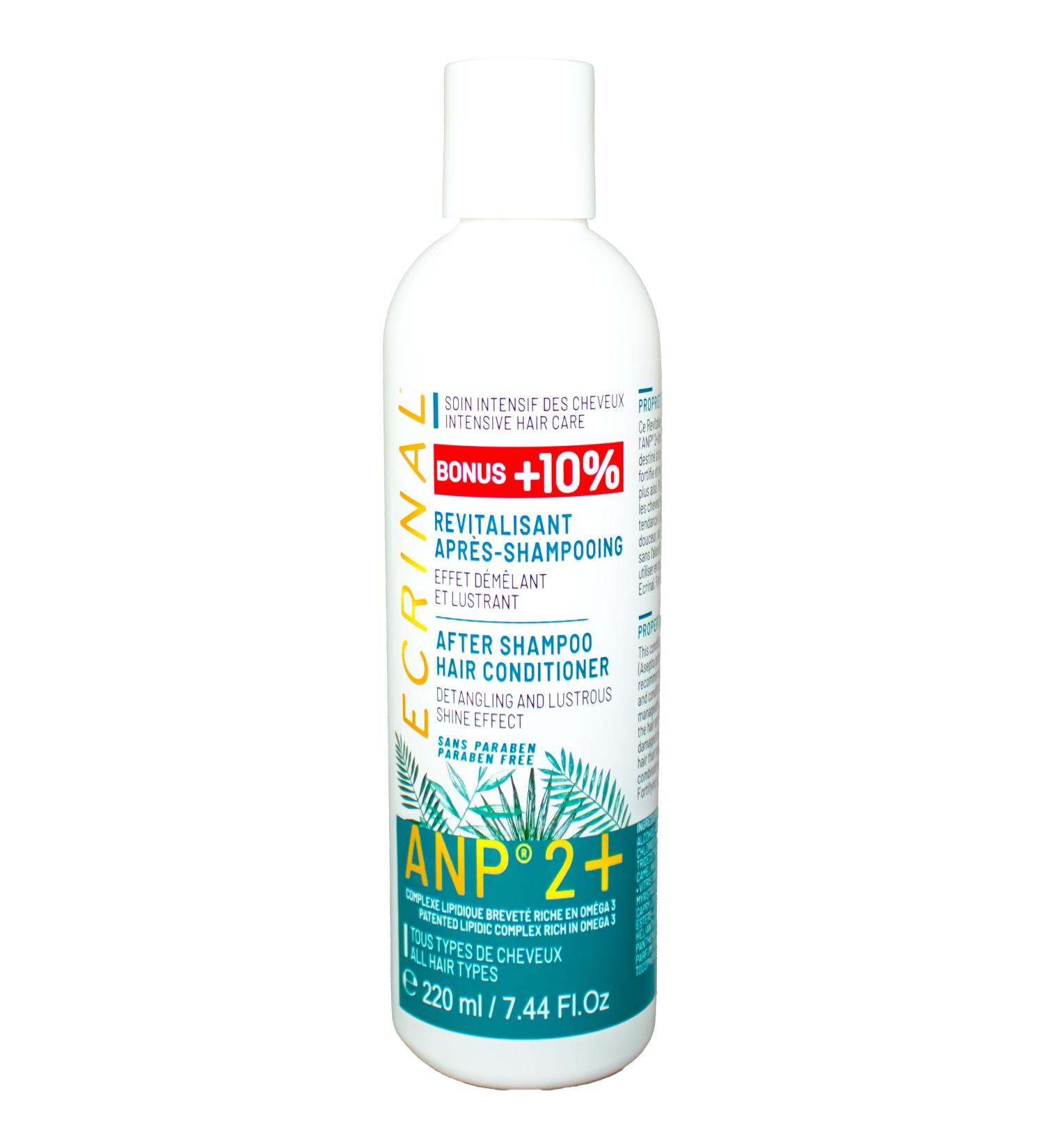 ECRINAL ANP2+ Unisex Hair Conditioner 200ml | Best International Shipping & Premium Hair Care - Buy Online on GoSupps.com