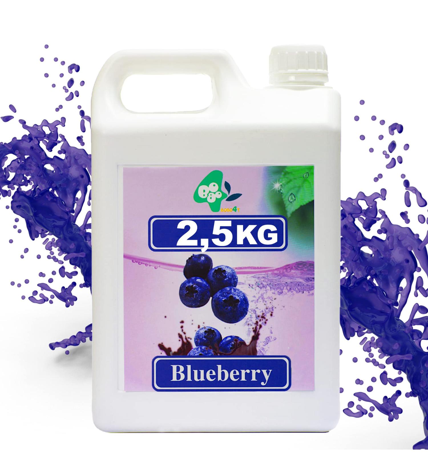Buy Blueberry Bubble Tea Syrup 2.5kg | 1900ml Concentrate Juice | Perfect for Bubble Tea Recipes - Buy Online on GoSupps.com