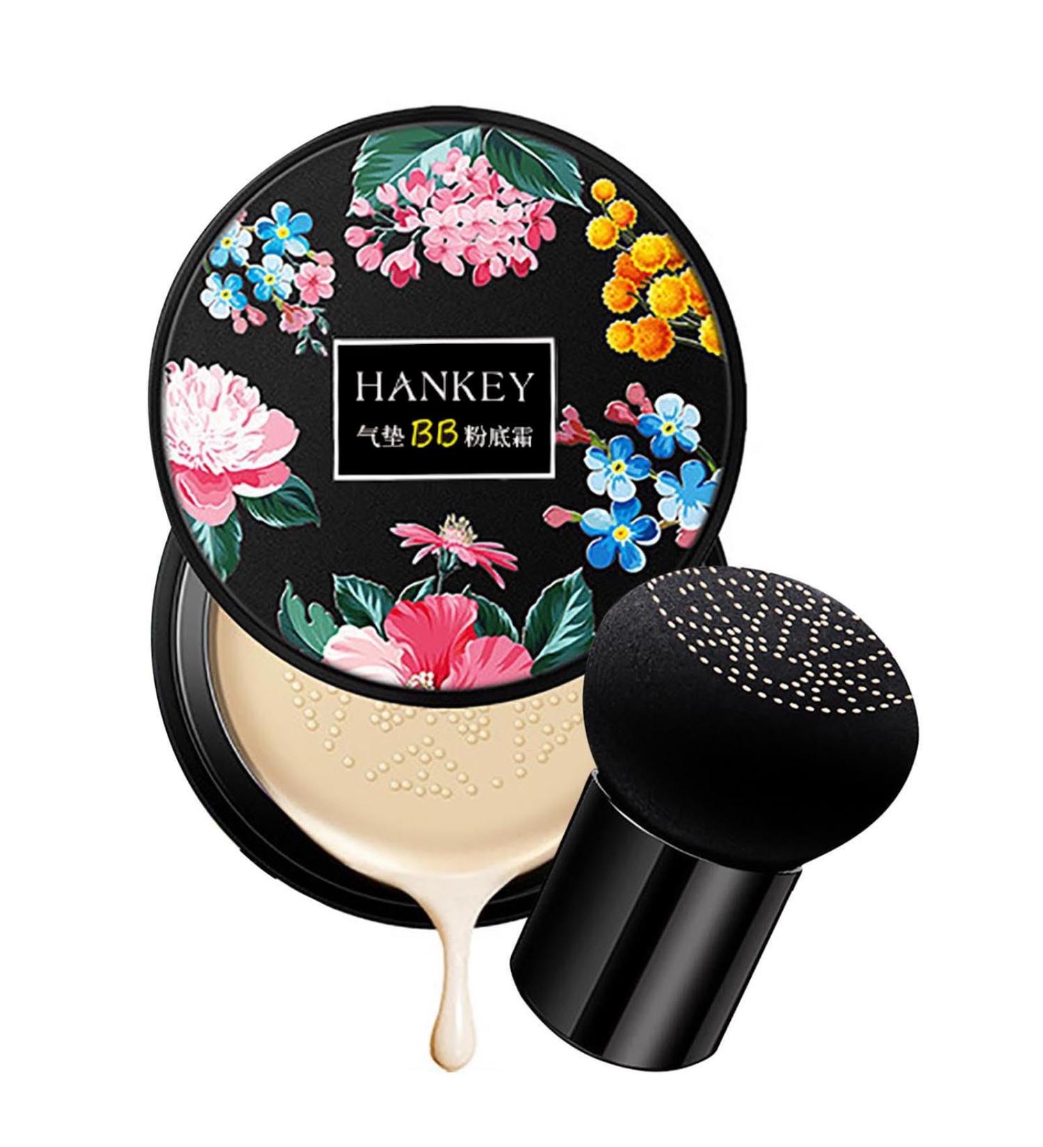 Mushroom Head Air Cushion CC Cream - Moisturizing Foundation & Concealer | Brightening Makeup for Women (C-Hell White) - Buy Online on GoSupps.com