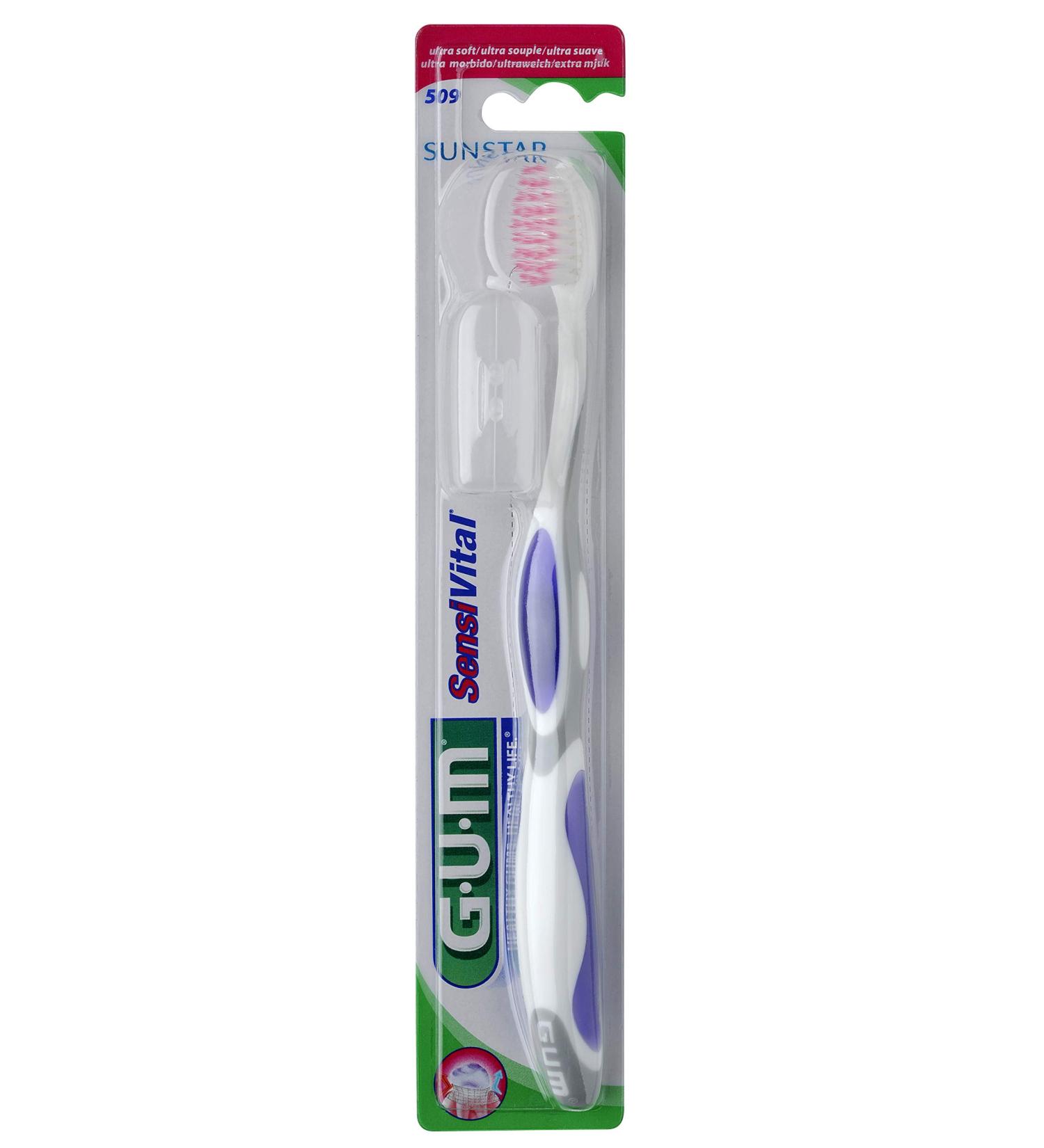 Gum Sensivital Toothbrush - Gentle Oral Care for Sensitive Teeth | International Shipping Available - Buy Online on GoSupps.com