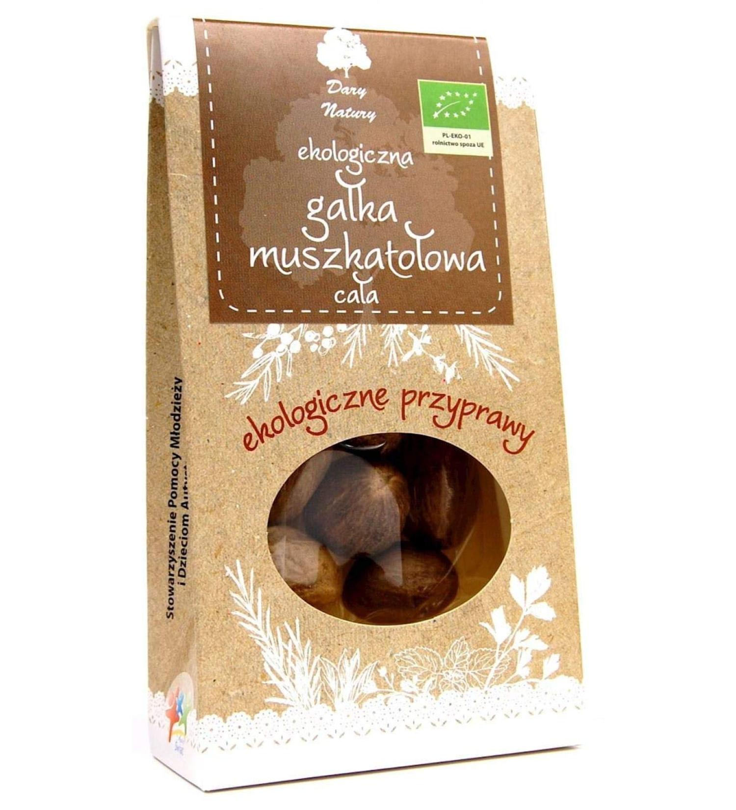 Dary Natury Dary Natural Organic Whole Muscle Button 30 g