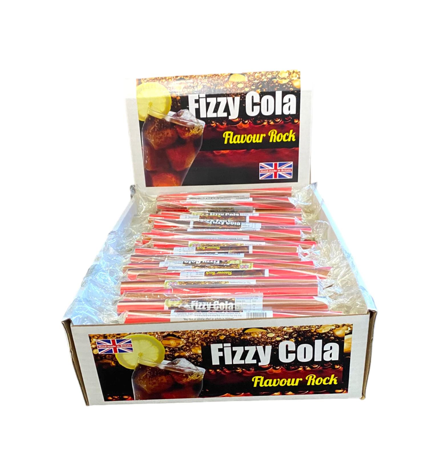 50 X Fizzy Cola Coke Rock Sticks Handmade Traditional Rainbow Classic Sweets Retro Seaside Gift Wholesale Confectionery - Buy Online on GoSupps.com