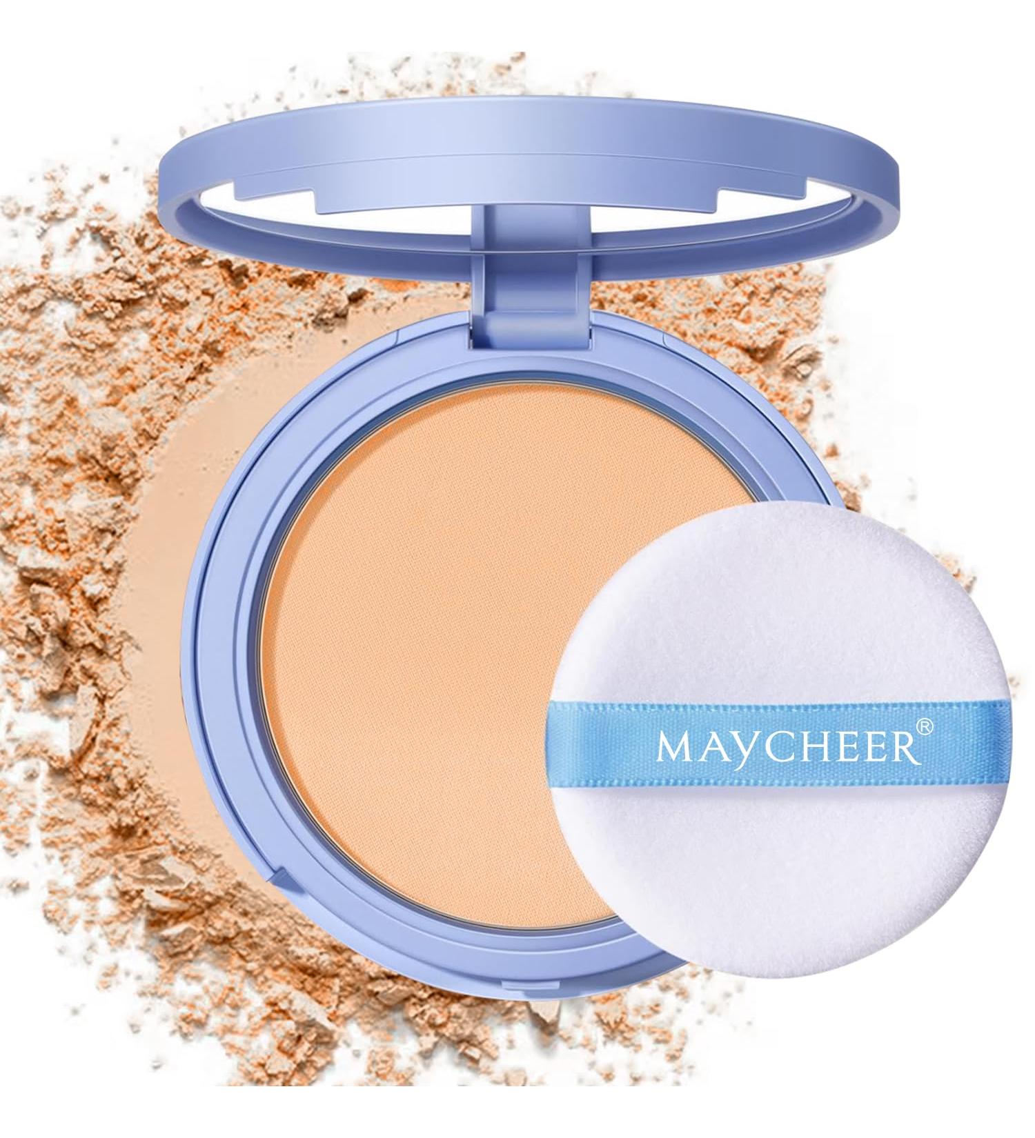 Buy Oil Control Face Pressed Powder - Matte Translucent Setting Powder | Waterproof Long Lasting Cruelty-Free Makeup | 0.35Oz (03 Dark - Buy Online on GoSupps.com