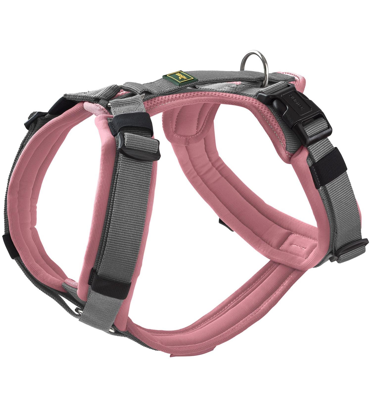 Buy Hunter Harness Maldon Up - Size L in Old Pink/Grey | Premium Quality Pet Gear for International Shipping - Buy Online on GoSupps.com