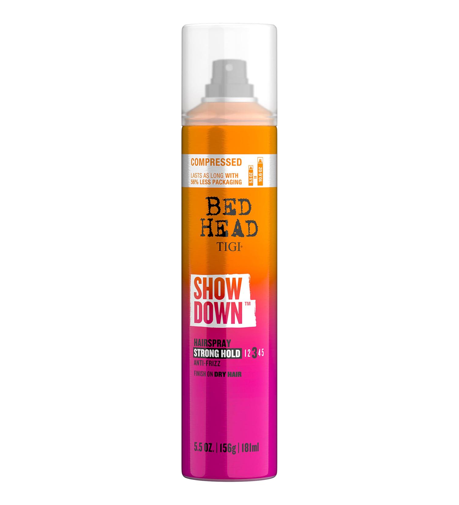 TIGI Bed Head Showdown Anti-Frizz Hairspray - Strong Hold 5.5 oz - Buy Online on GoSupps.com
