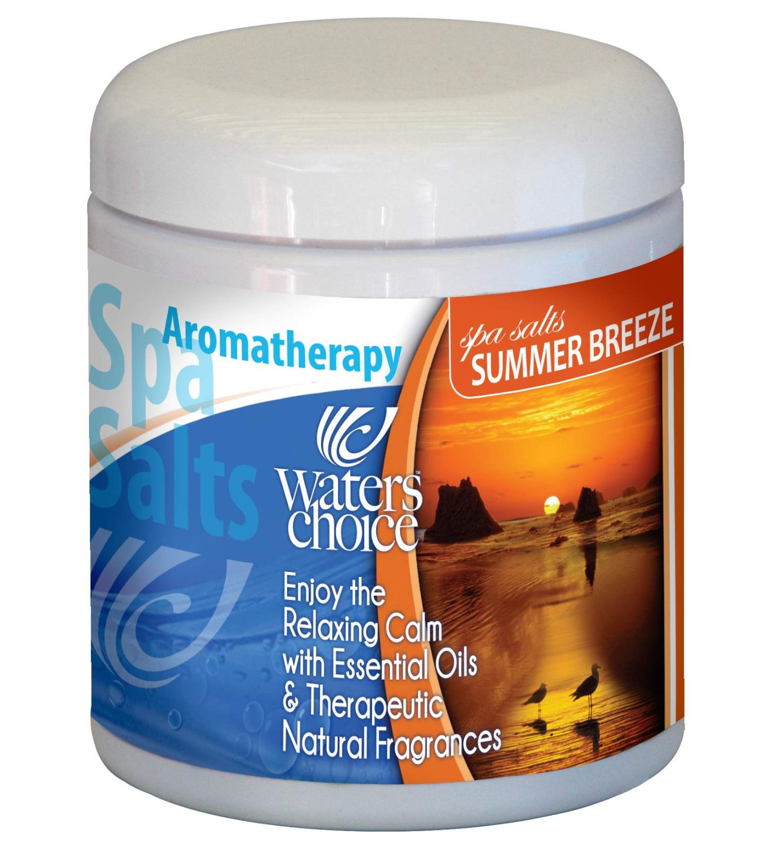 Waters Choice Summer Breeze Aromatherapy Spa Salts - Relax and Unwind in Luxury - Buy Online on GoSupps.com