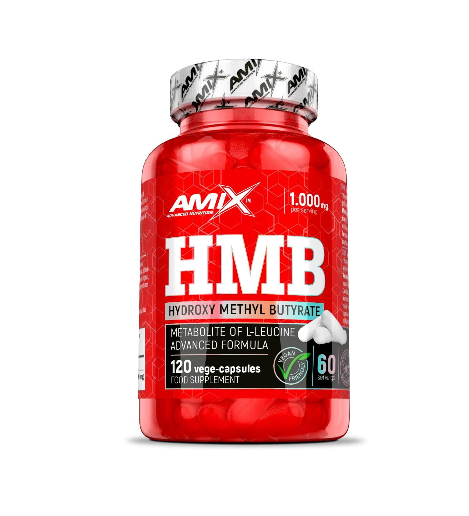 Amix HMB 120 Caps - Premium Muscle Support Supplement | International Shipping Available - Buy Online on GoSupps.com