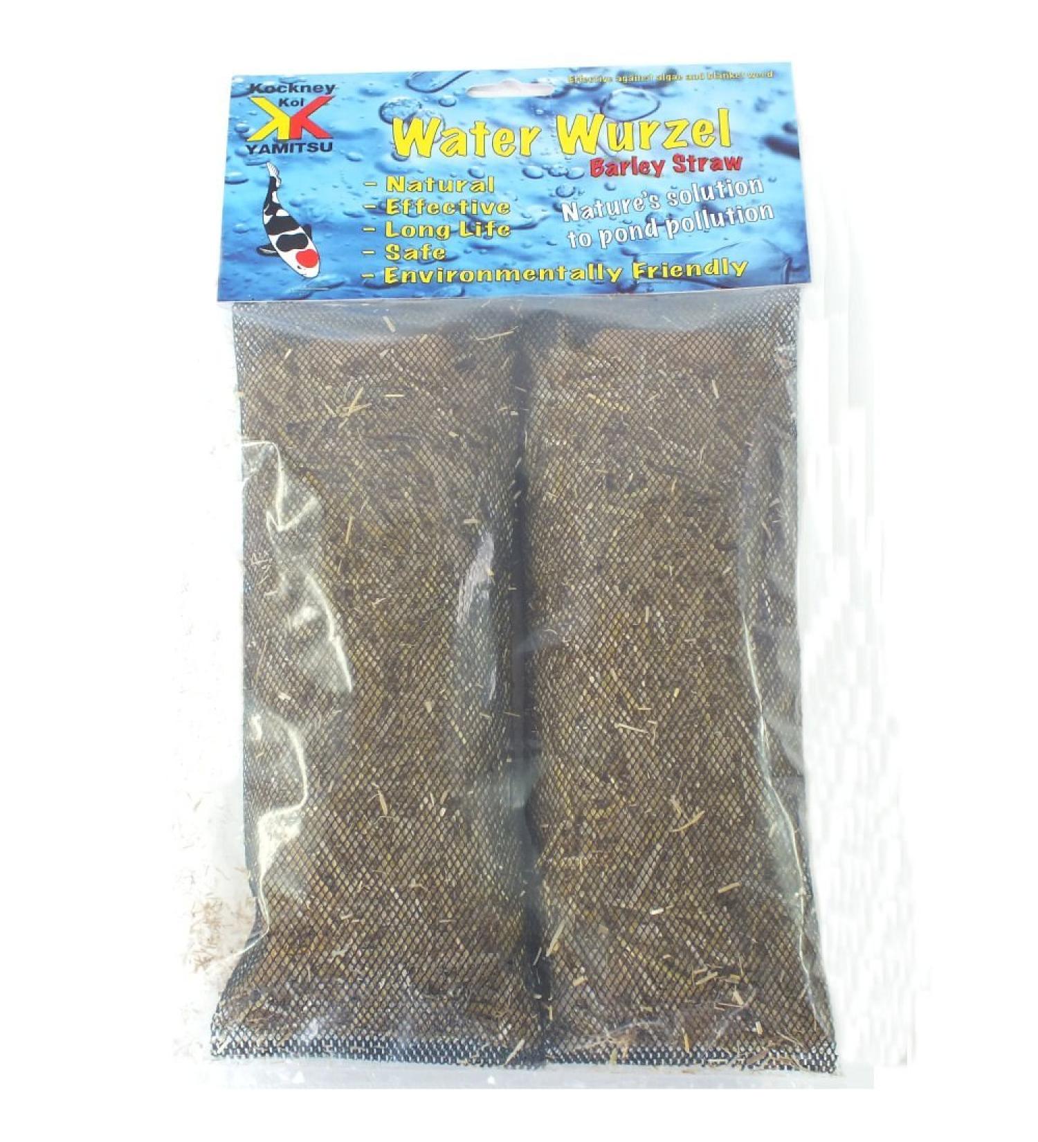 Kockney Koi Water Wurzel Barley Straw Twin Pack 1 Count (Pack of 1) Straw Twin