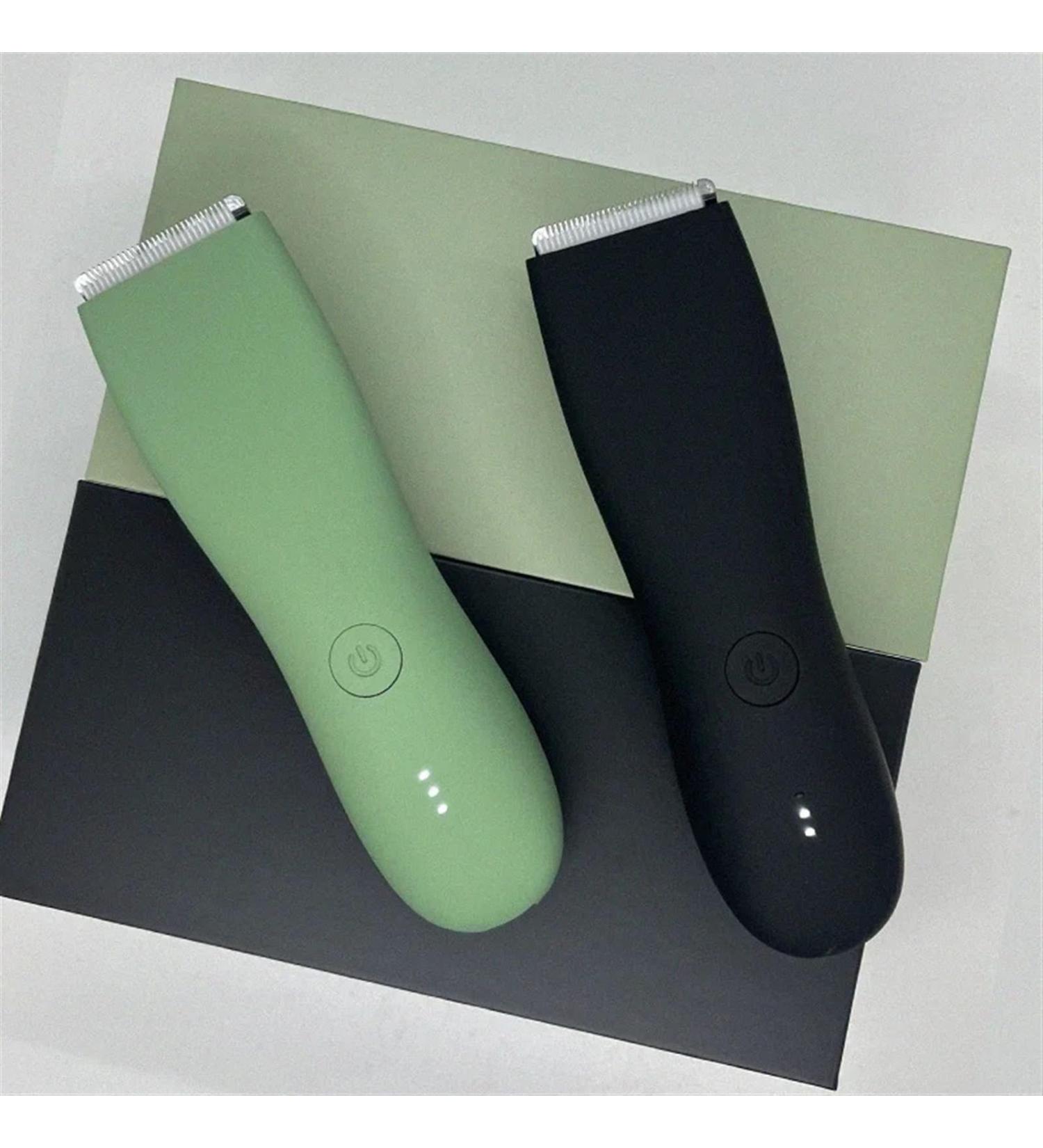 Premium Waterproof Hair Clippers & Body Hair Trimmer for Men - Ceramic Blade Electric Razor for Groin & Pubic Grooming (Black No Box - Buy Online on GoSupps.com