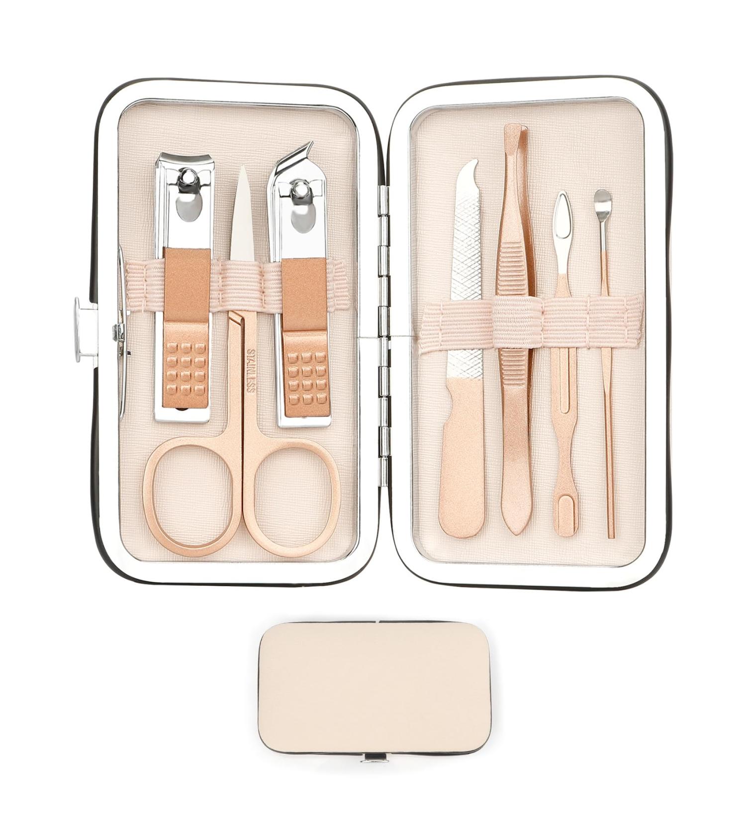 Manicure Set Nail Set Pedicure Set Nail Clippers Nail Scissors Pedicure Set Foot Care Nail Accessories Manicure & Pedicure Sets Toenail Scissors Clipper Set Toenail Scissors Manicure Set Rose Gold - Buy Online on GoSupps.com