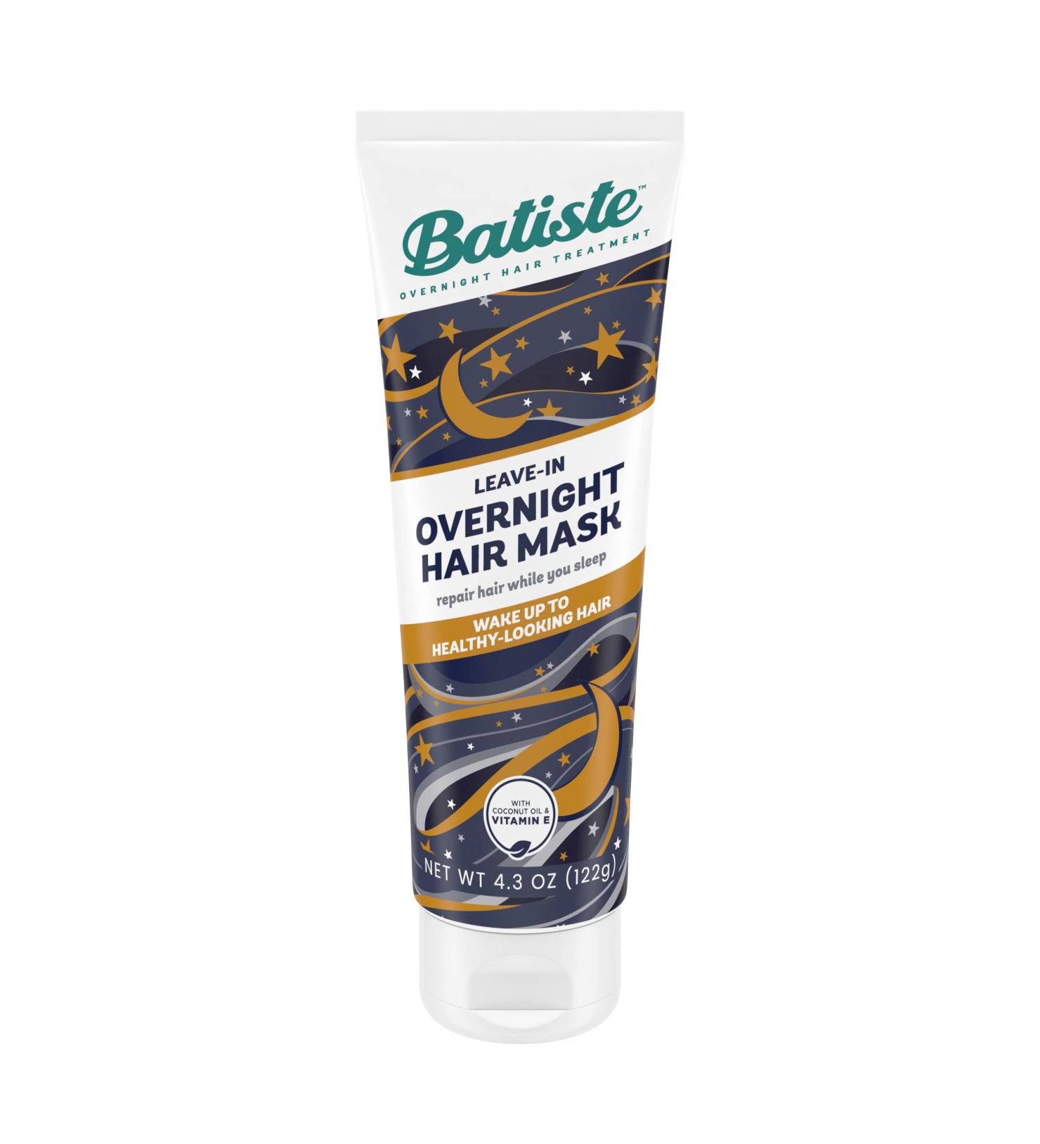 Buy Batiste Overnight Deep Conditioning Leave-In Hair Mask | Repair & Nourish Dry Hair | Infused with Vitamin E | 4.3oz - International Shipping Available - Buy Online on GoSupps.com