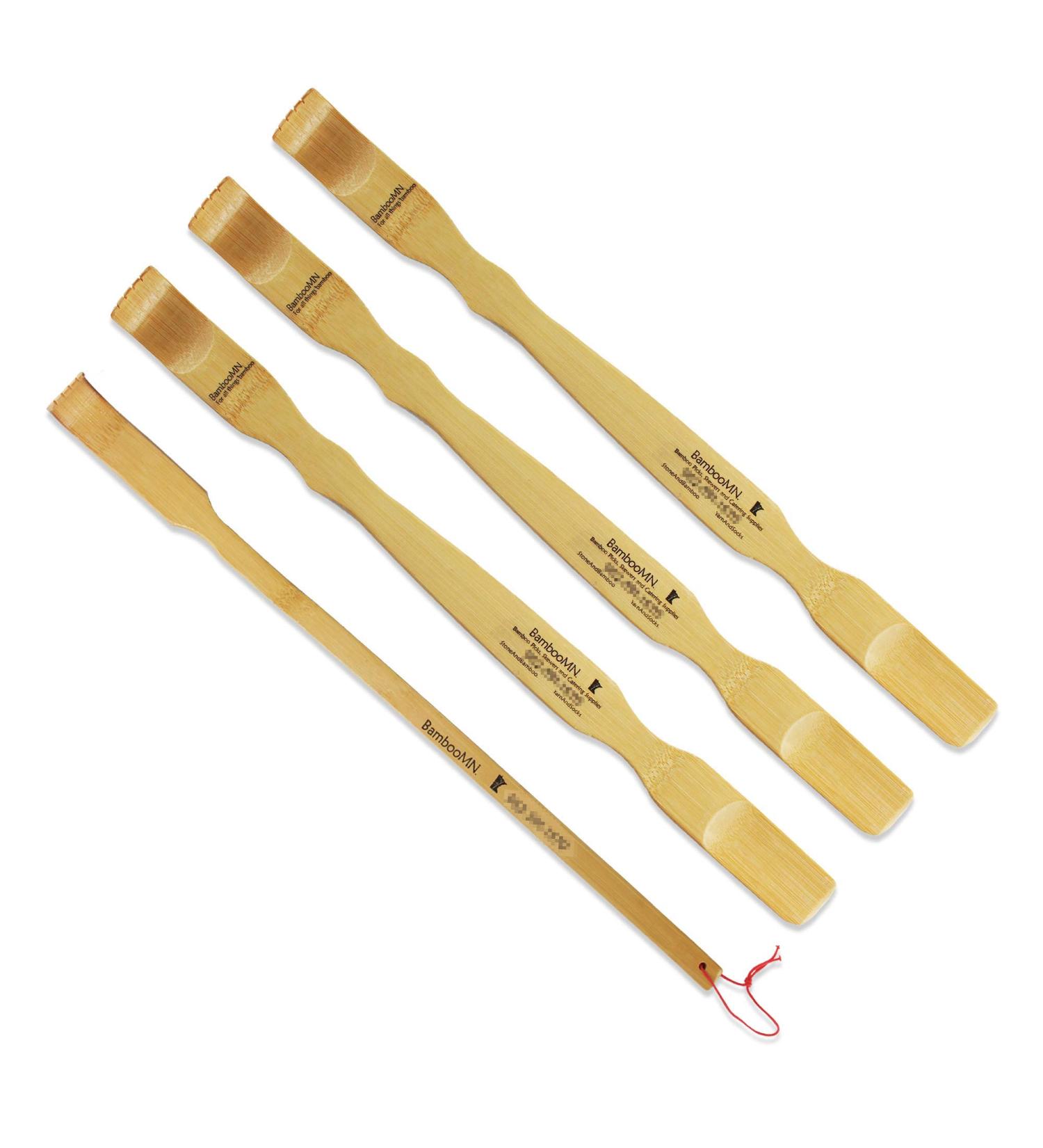 Shoehorn 7.6 - 44.5 cm combination of bamboo back scratcher 3 X 43.2 cm back scratcher with shoehorn
