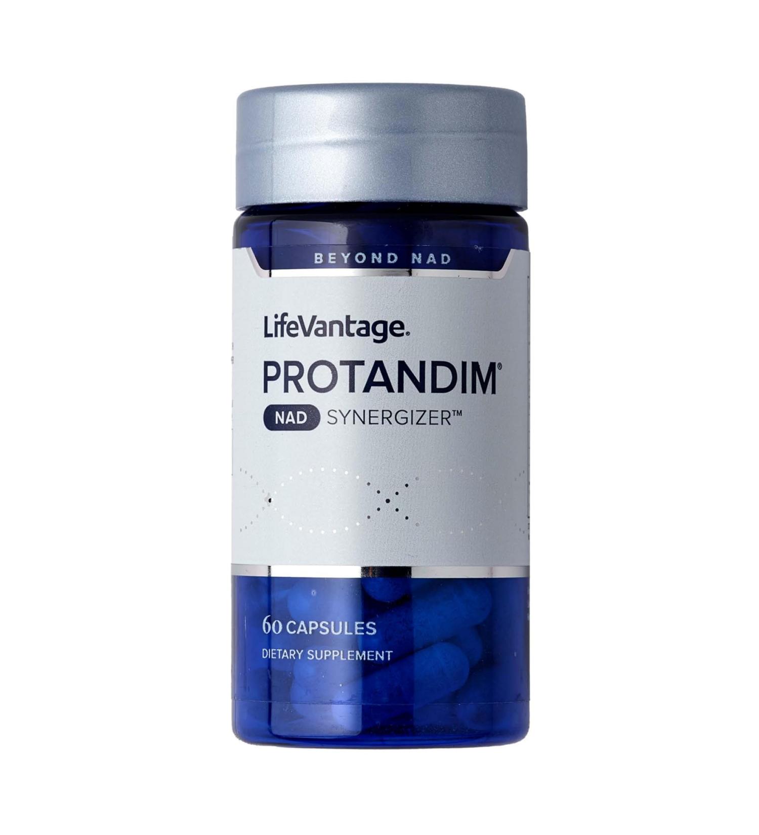 LifeVantage Protandim NAD Synergizer NAD Supplement for Energy Mood Healthy Aging Support Sirtuin Activation Cellular Energy & Vascular Support Remove Cellular Waste 60 Capsules - Buy Online on GoSupps.com