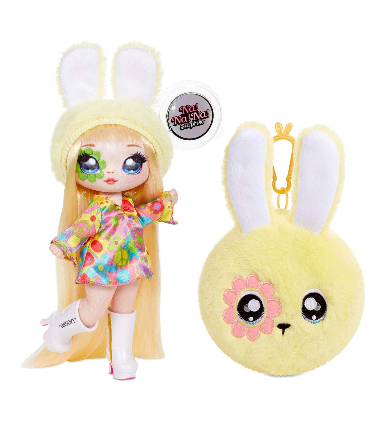 Na Na Na Surprise Series 4 Bebe Groovy 2-in-1 Fashion Doll & Plush Purse - Collectable - Buy Online on GoSupps.com