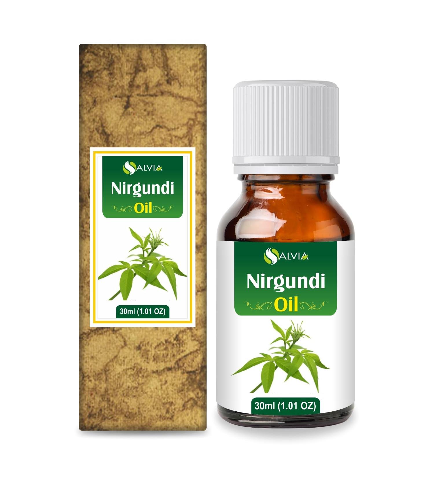 Nirgundi Oil (Vitex negundo) Therapeutic Essential Oil 100% Natural & Pure Undiluted Uncut Cold Pressed Aromatherapy Premium Oil Therapeutic Grade - 30 ML Nirgundi 1.02 Fl Oz (Pack of 1) - Buy Online on GoSupps.com
