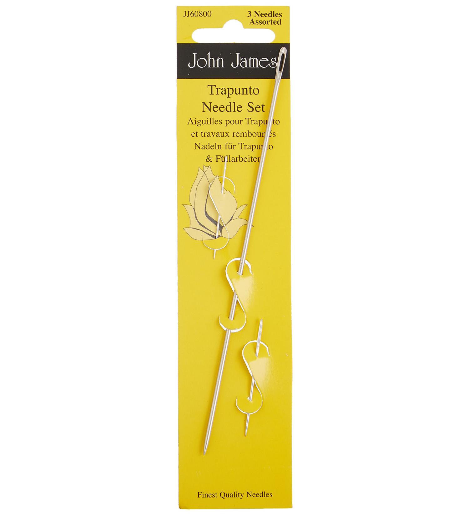 Colonial Needle 3 Count John James Trapunto Assorted Needles