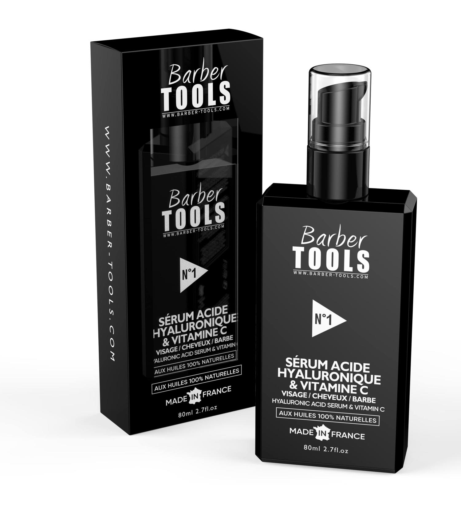 FACE - HAIR - BEARD Serum Hyaluronic Acid & Vitamin C + Vitamin B Vitamin E + 4 Vegetable Oils/Moisturizing Nourishing Repairing Anti-Aging Cream - Buy Online on GoSupps.com