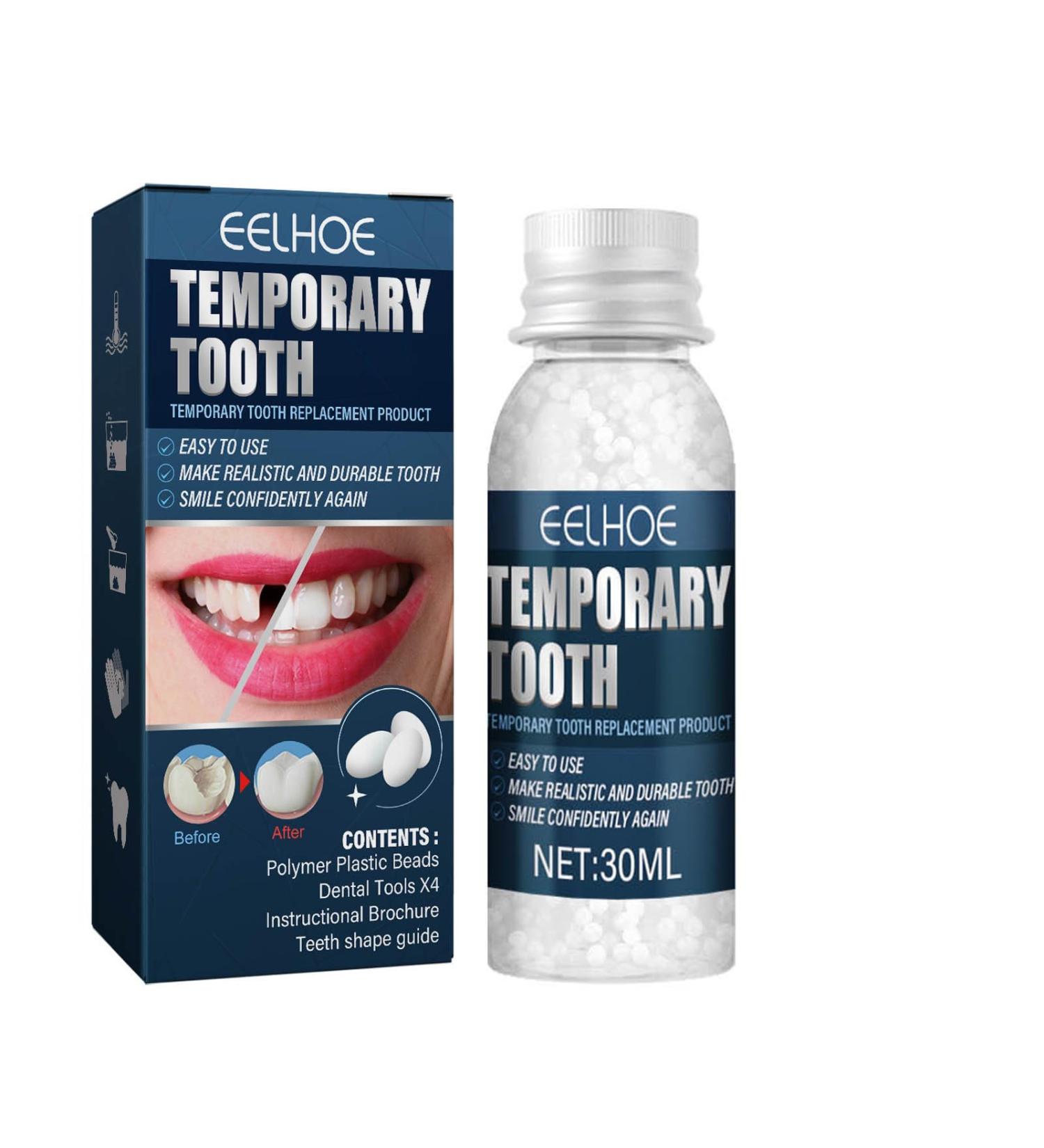 OYZOQ 30ml cement cement cement tooth filler DIY repair for broken teeth - Buy Online on GoSupps.com