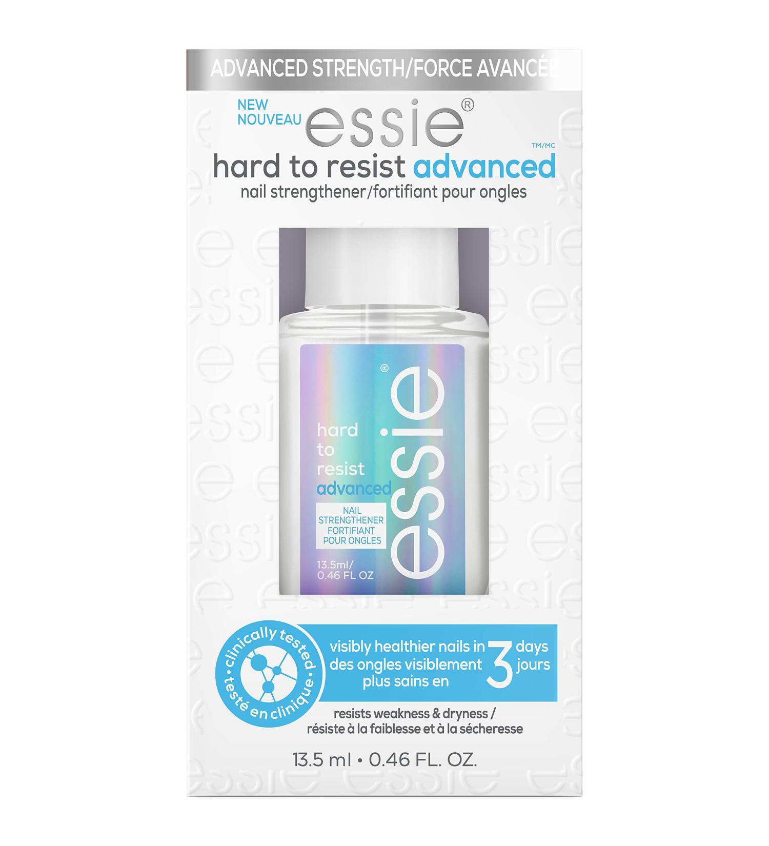 essie Nail Strengthener Treatment | 8-Free Vegan Formula | Repair Damaged Nails | Hard to Resist Advanced Formula | 0.46 fl oz | Pack of 1 - Buy Online on GoSupps.com