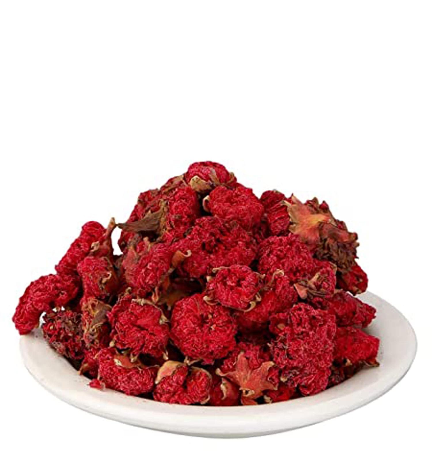 RAW HERBS ANAAR PHOOL GUL-E-ANAR GULE ANAR GULNAR FARSI PUNICA GRANATUM POMEGRANATE FLOWER (100GM) - Buy Online on GoSupps.com