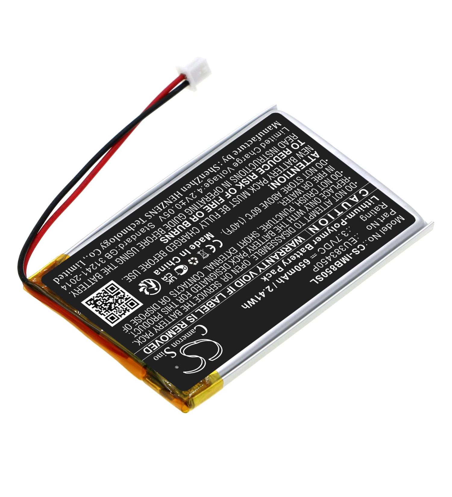 Buy SOBOUR Battery Replacement for Ingenico EU383450P MOBY8500 - International Shipping Available - Buy Online on GoSupps.com