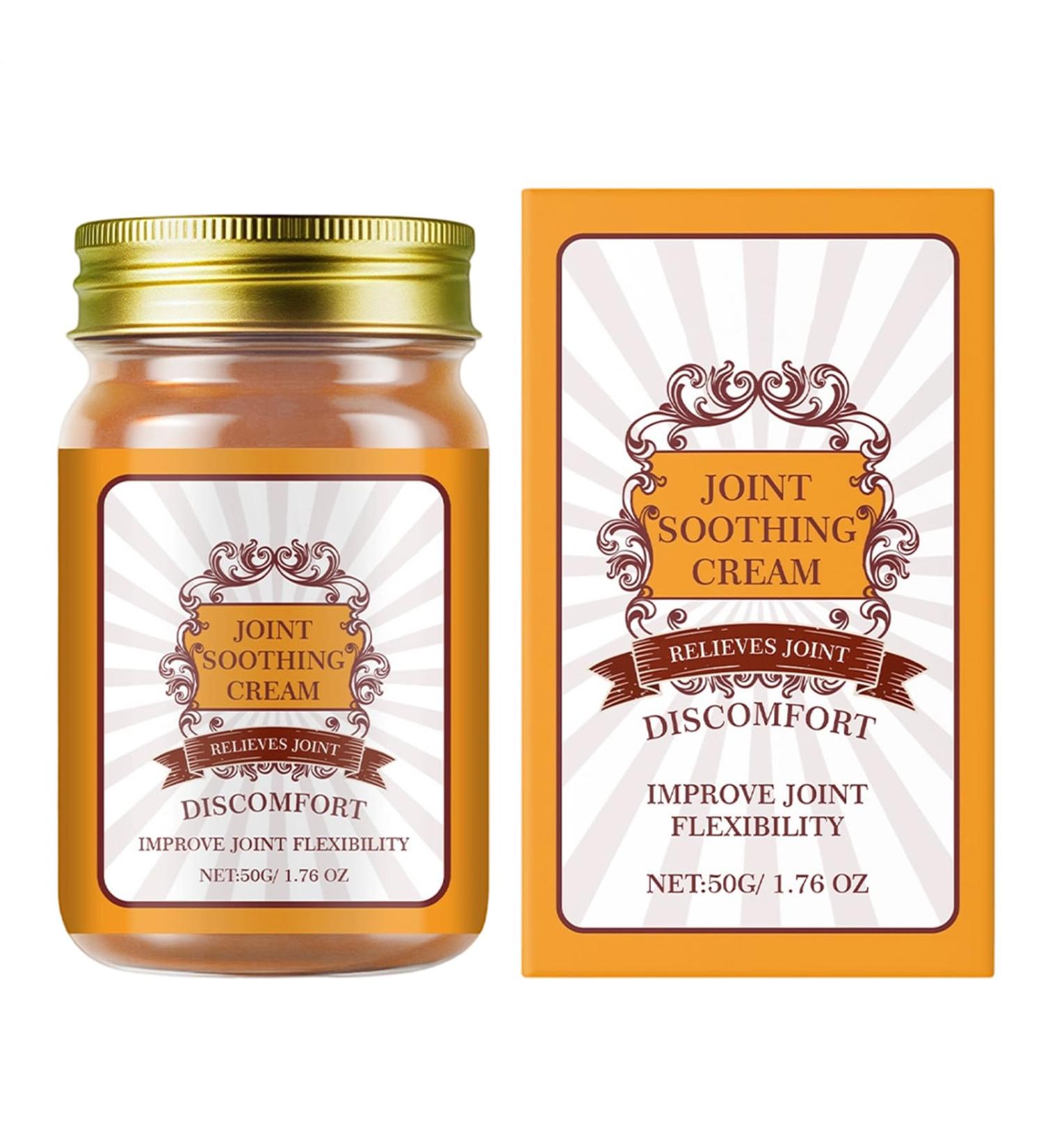  G n rique Joint Cream | 50g Body Relief - Soothing Massage Cream for Knees Back Neck Arms and Feet | For Adults and Seniors Comfort - Buy Online on GoSupps.com