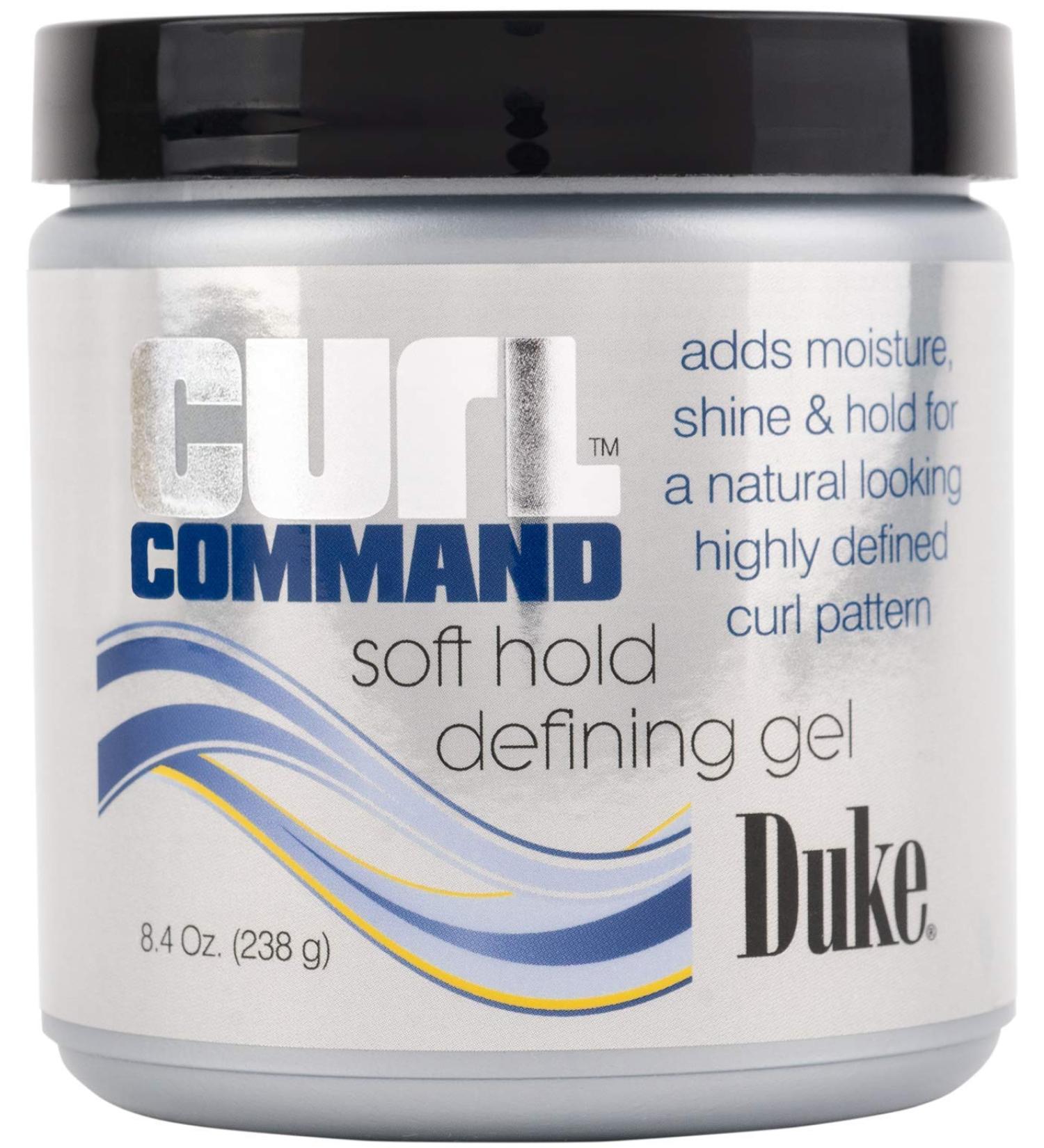 Duke Curl Command Soft Hold Defining Gel - Define and Hold Your Curls with Ease - Buy Online on GoSupps.com