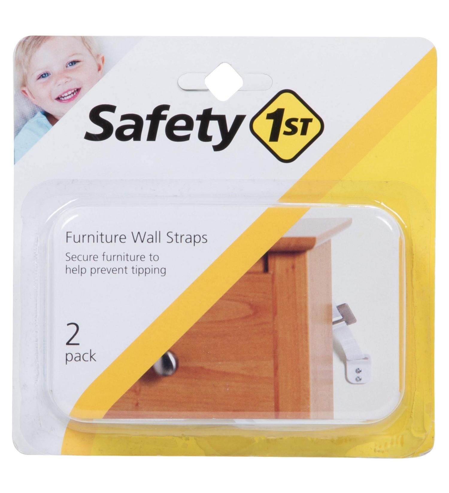 Safety 1st Furniture Wall Straps (6 pack)