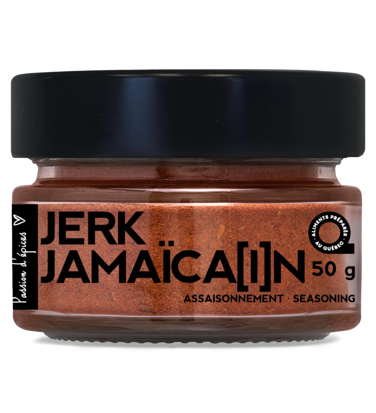 Jamaican Jerk Seasoning Passion d pices 50g (1.8 Oz) Jar - Buy Online on GoSupps.com