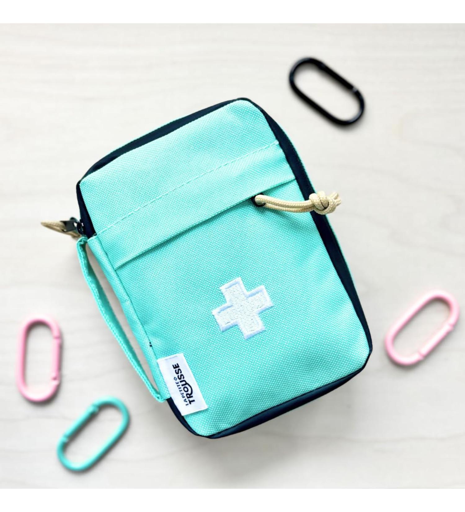 Trousse de Premiers Soins Compacte et R sistante (Turquoise)