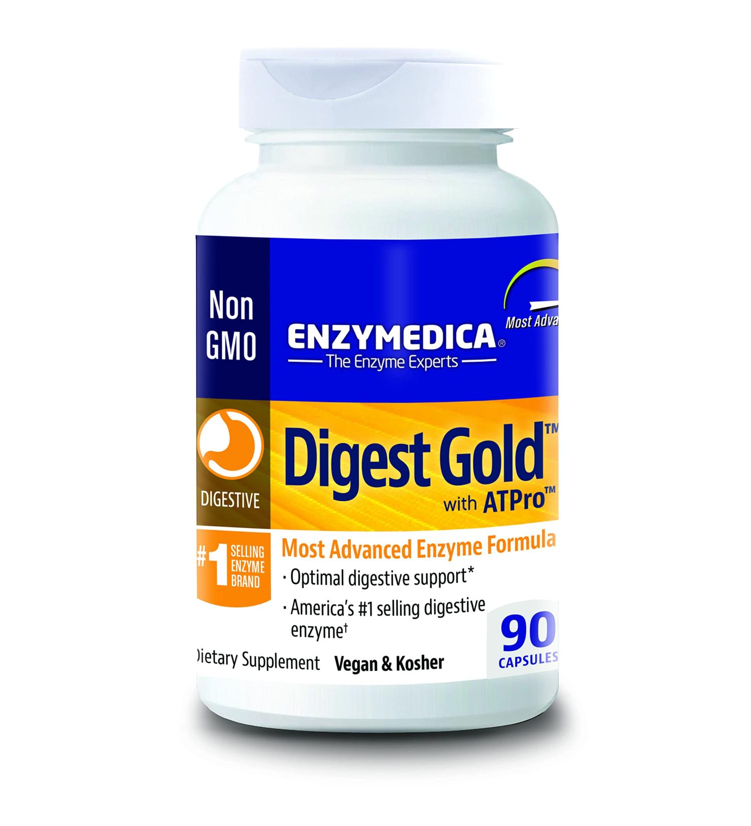 ENZYMEDICA Digest Gold 90 capsules - Buy Online on GoSupps.com