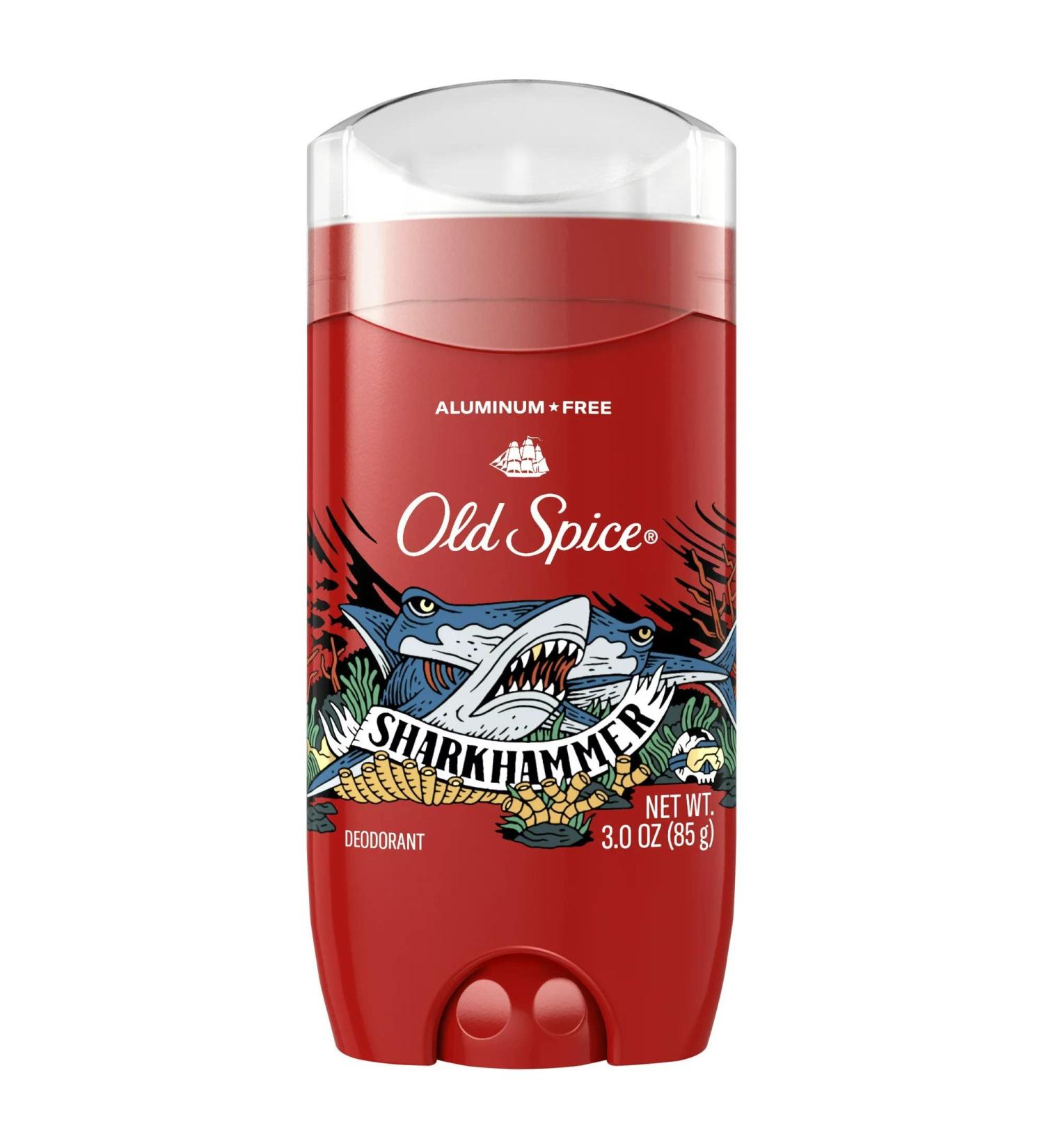 Old Spice Aluminum Free Deodorant for Men - SHARKHAMMER 3.0 oz | International Shipping Available - Buy Online on GoSupps.com