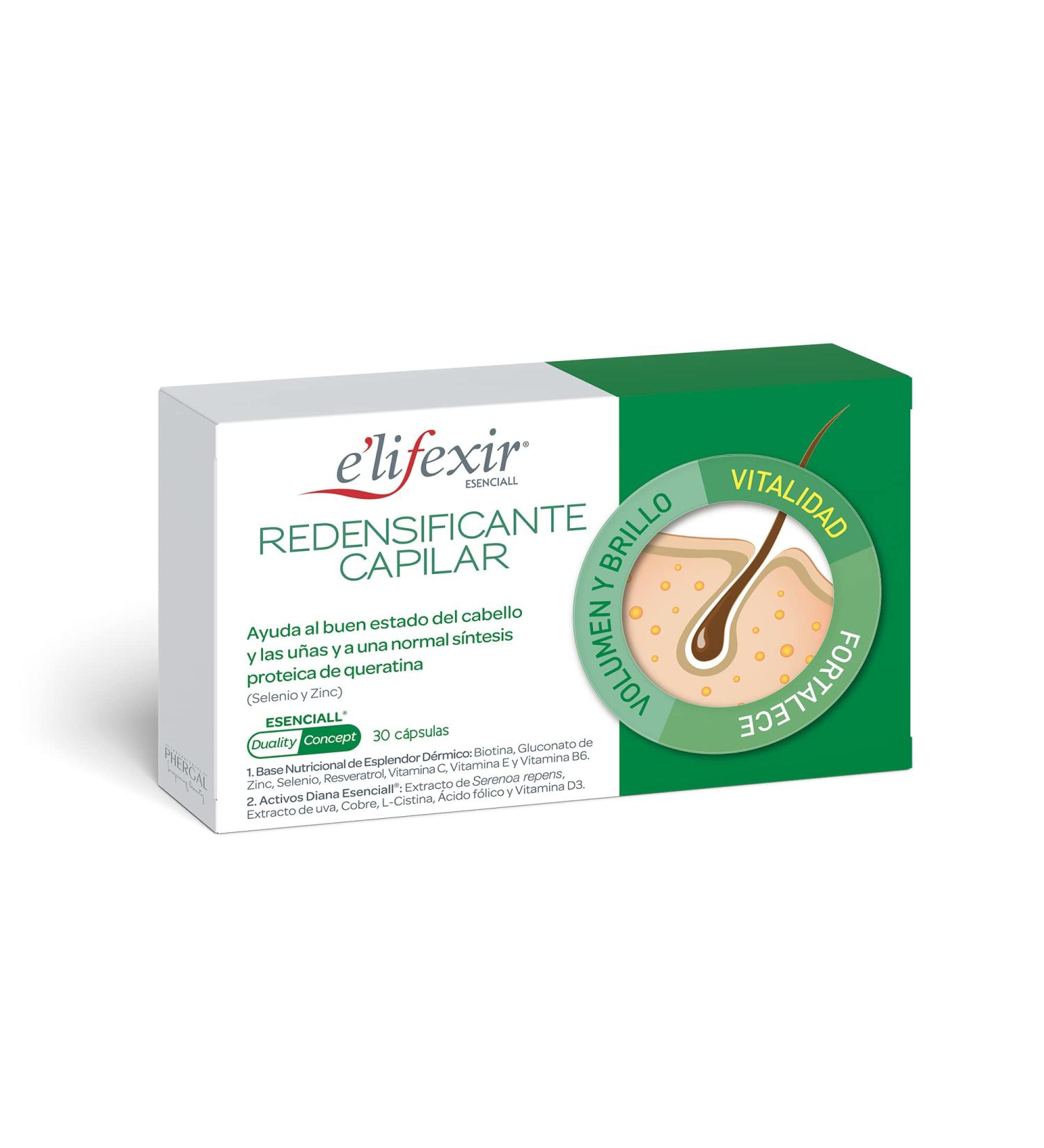 E'LIFEXIR Esenciall Hair Redensifying Capsules 30 Units - Buy Online on GoSupps.com